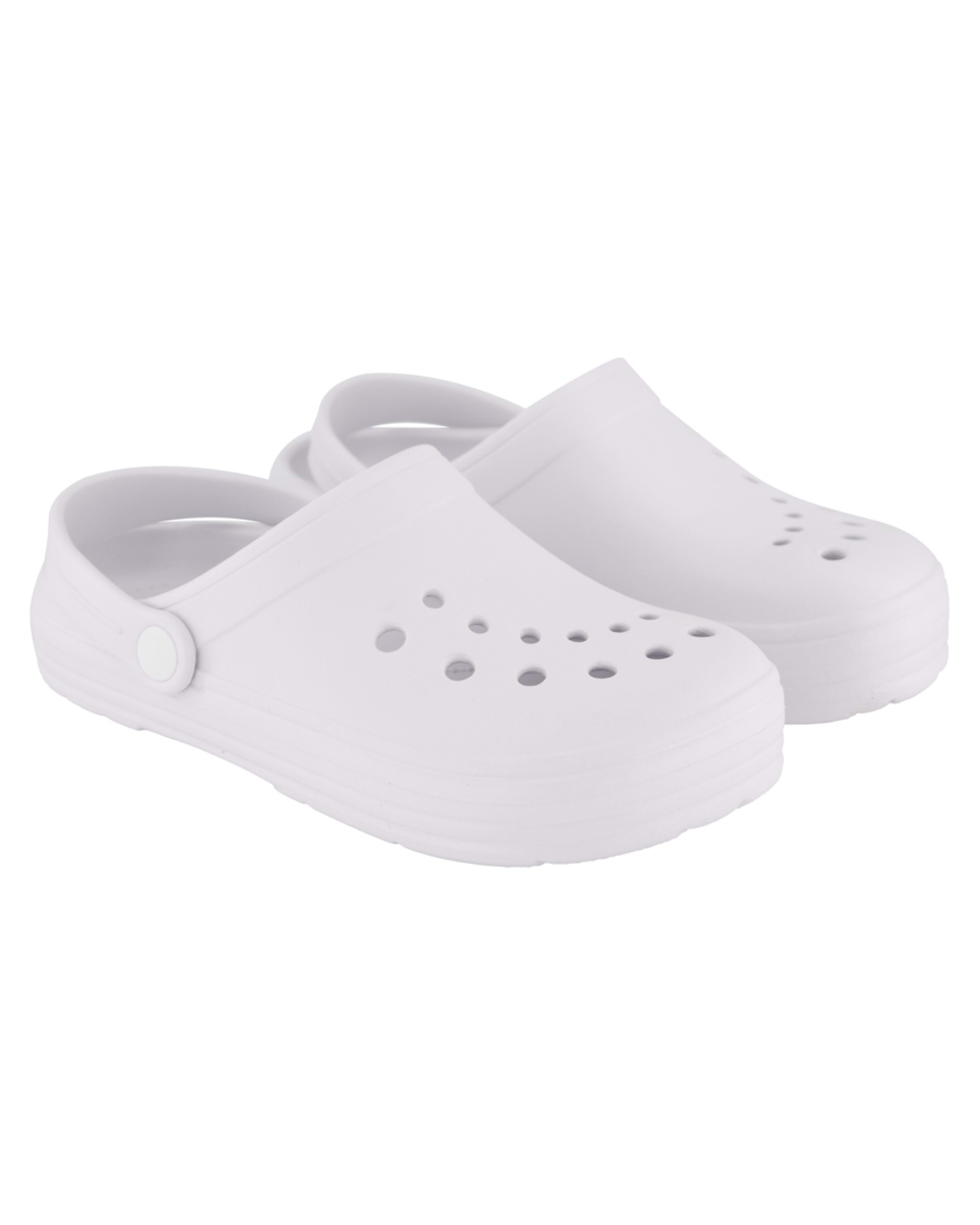 2 Senior Slip-On Clogs White, 2 of 4