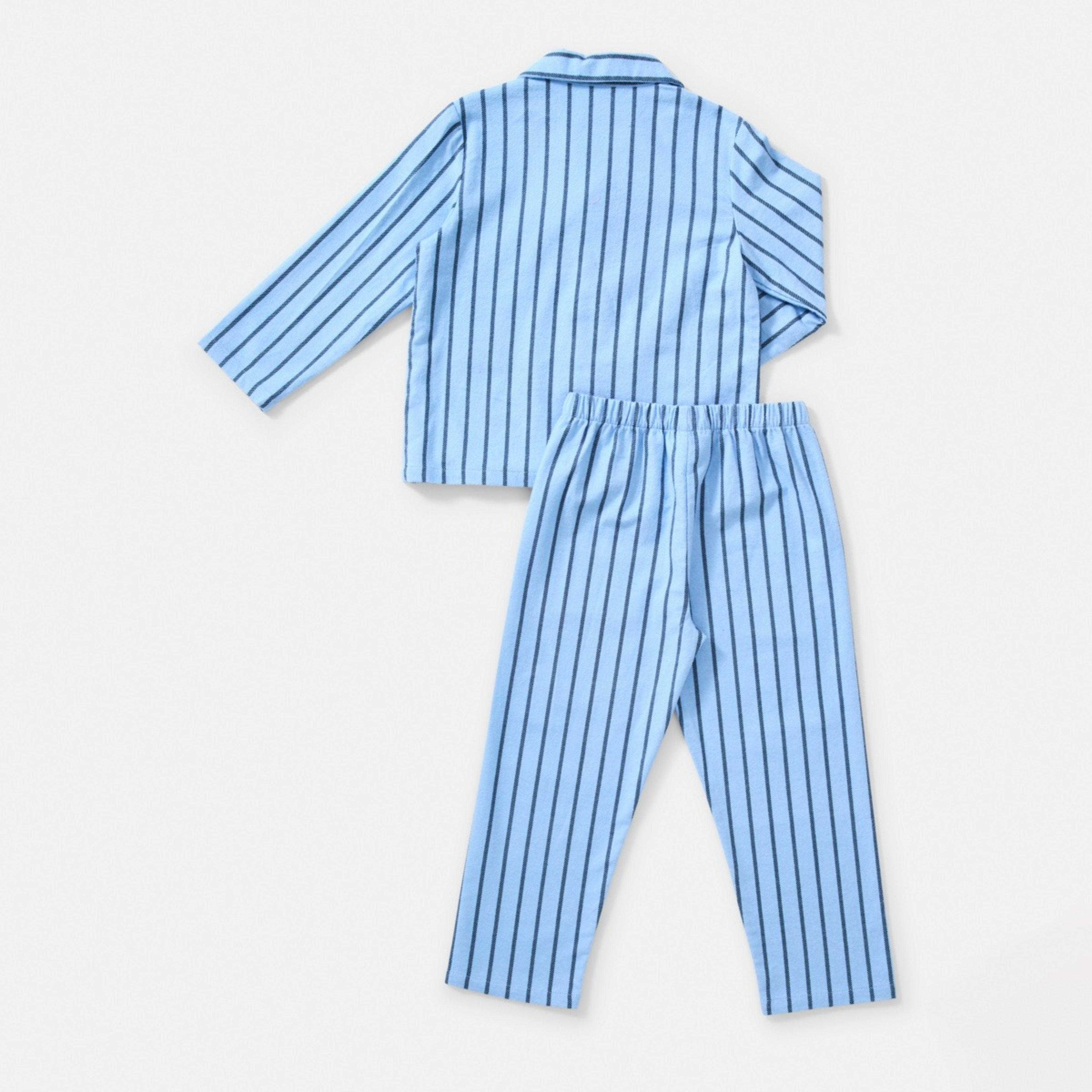 7 Easter Flannel Pyjama Set Window Check Surf Spray, 7 of 9