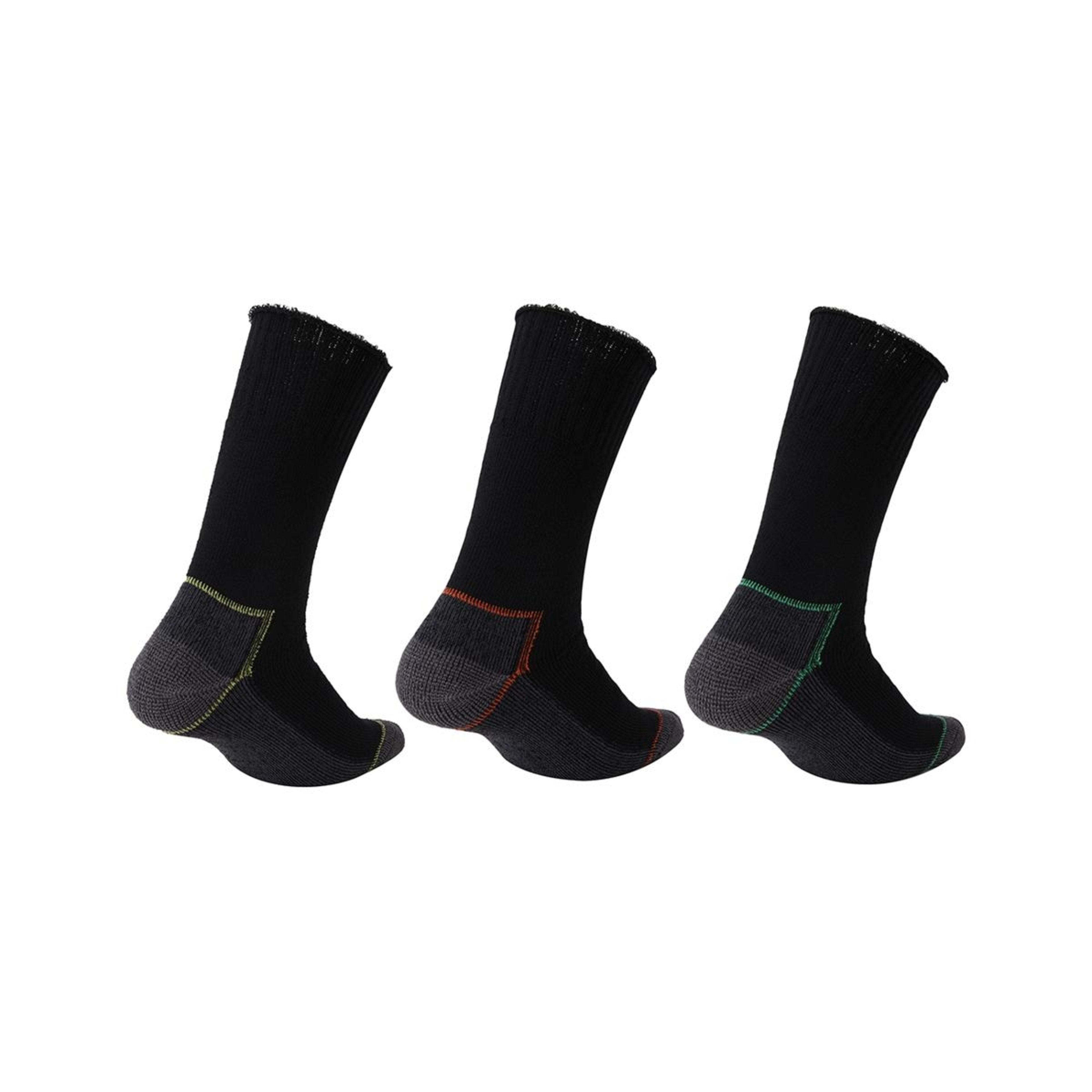 2 3 Pack Bamboo Socks Black, 2 of 3