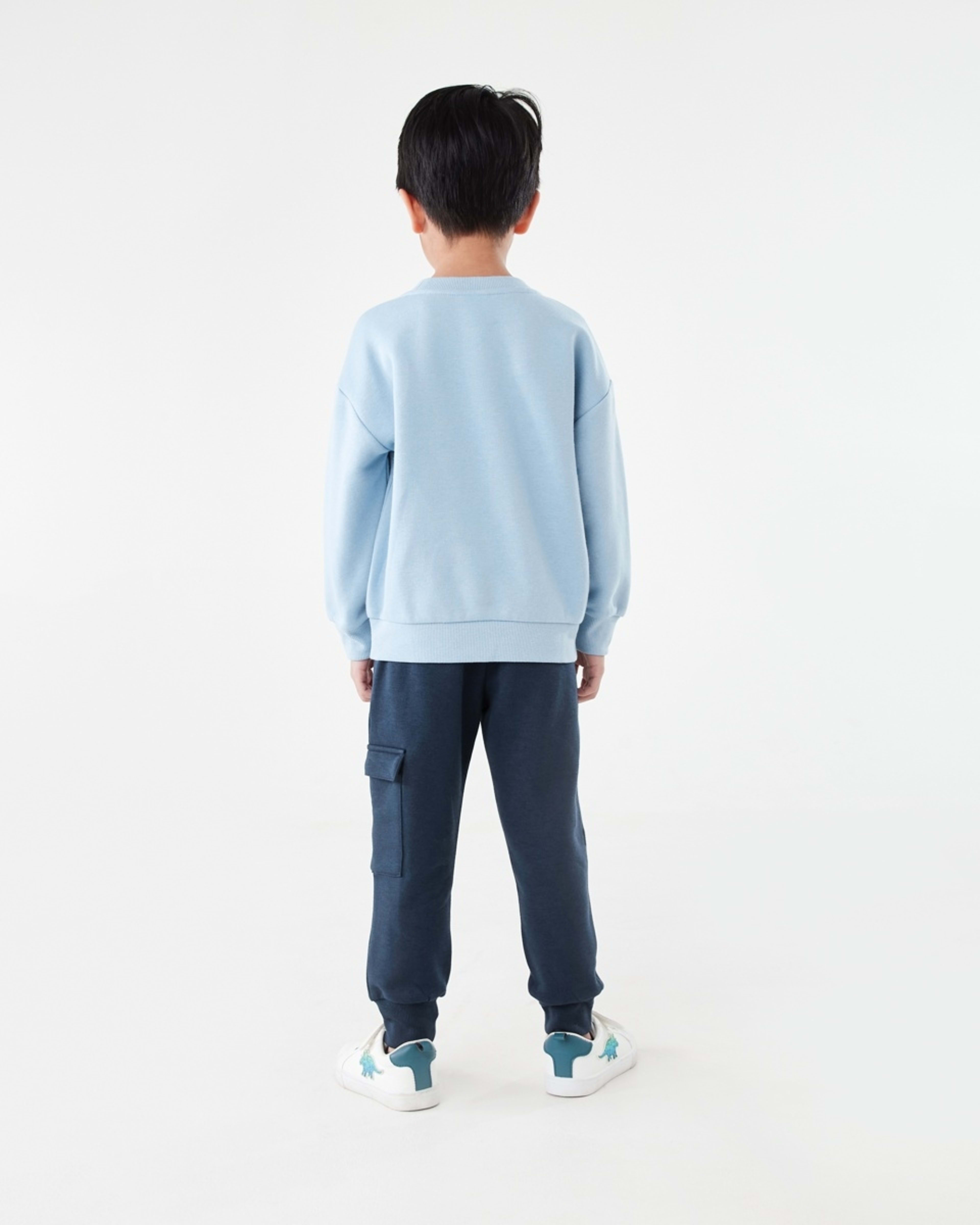 6 Disney Lilo & Stitch License Oversized Print Crew Neck Sweatshirt Lilo Stitch Chill Vibes, 6 of 8