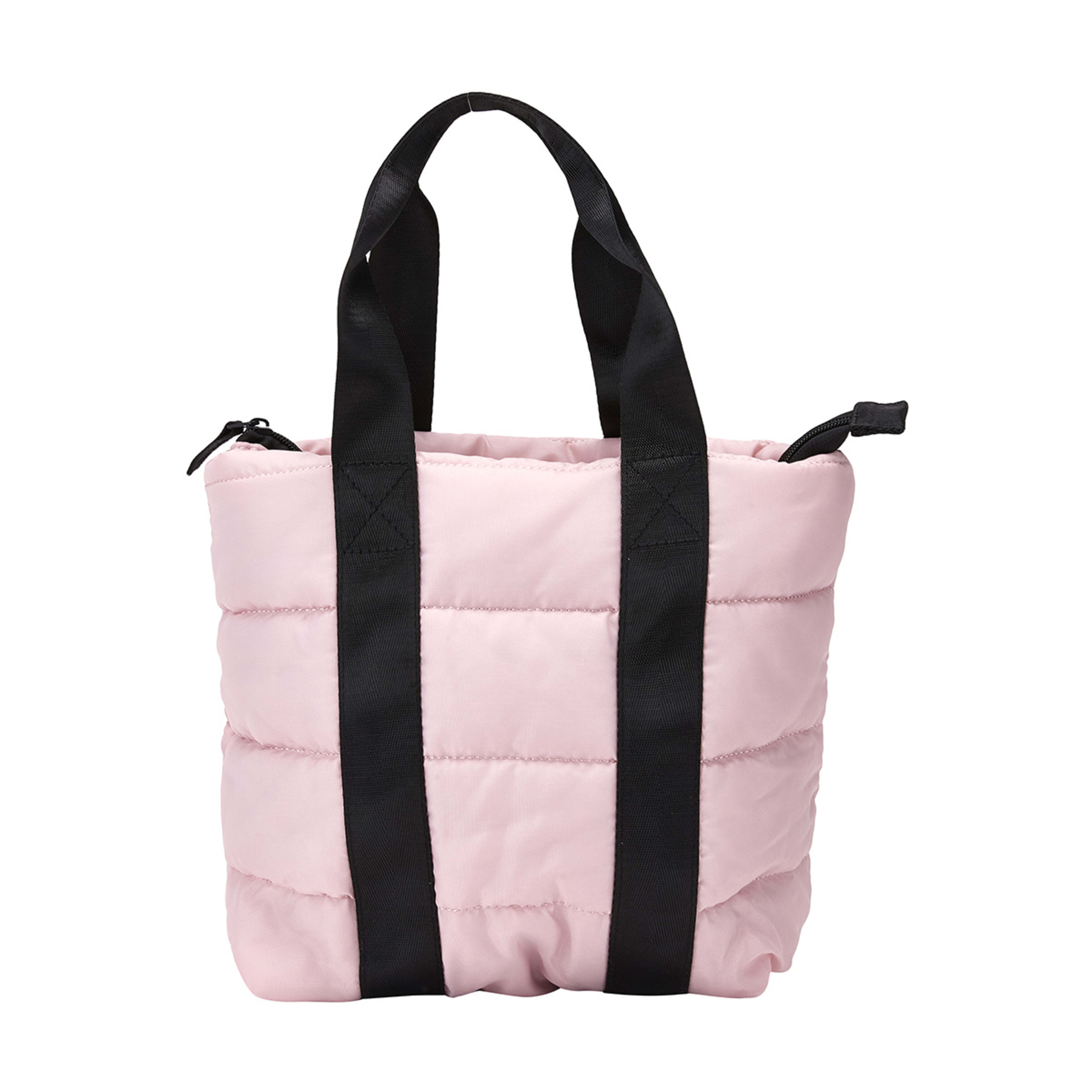 Pink Insulated Puffer Lunch Bag Kmart