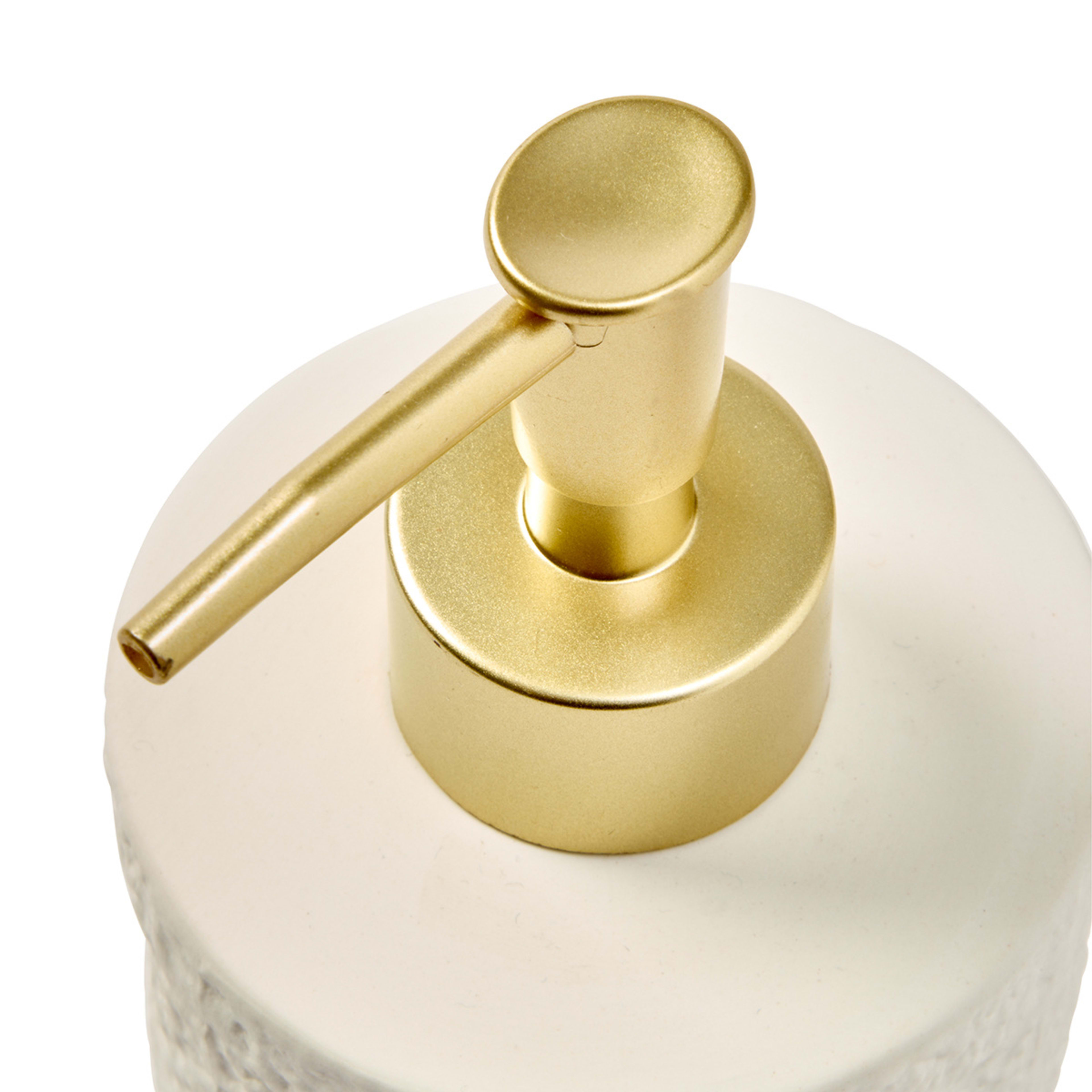 White Textured Soap Dispenser Kmart