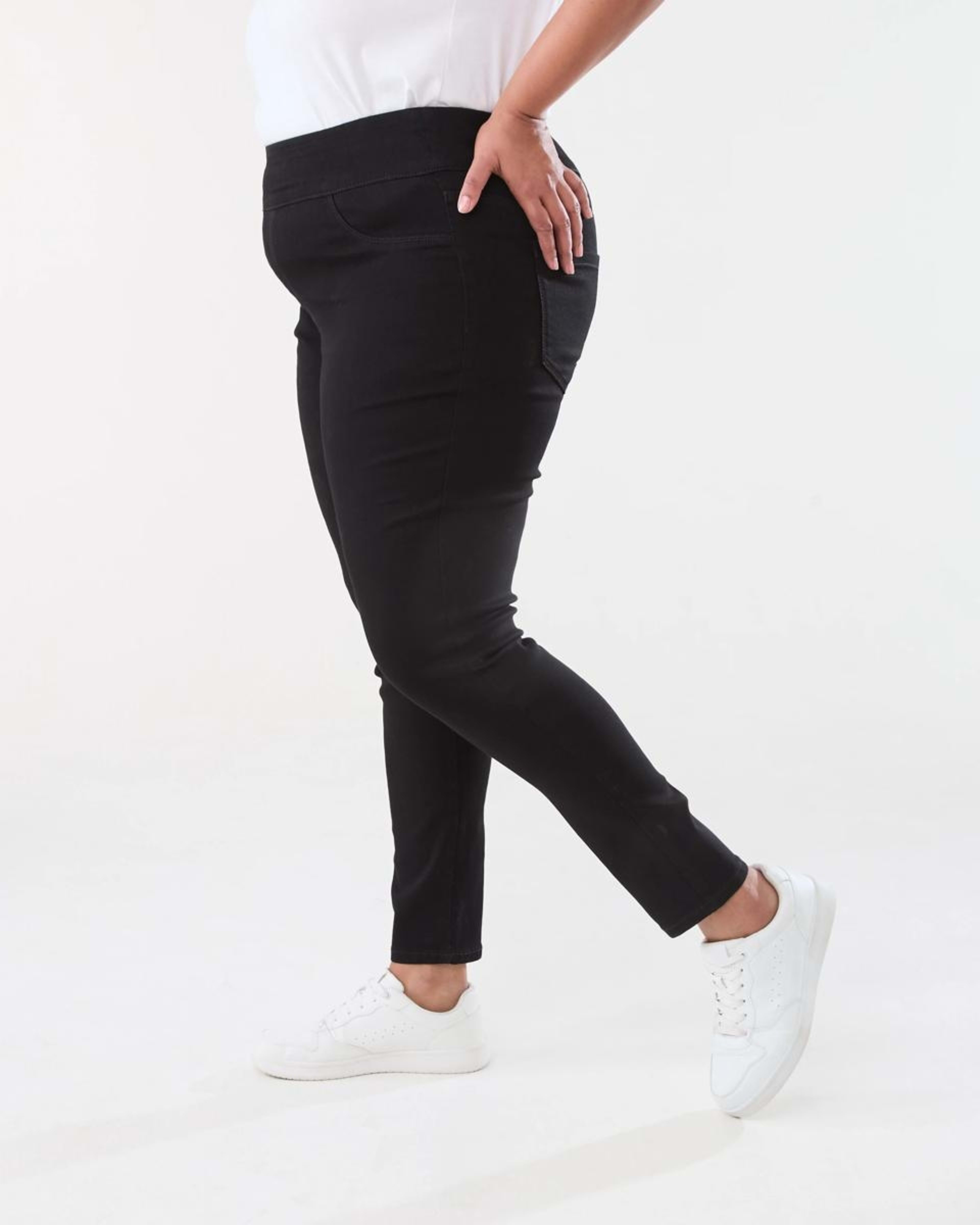 2 Curve Jeggings BLACK, 2 of 5