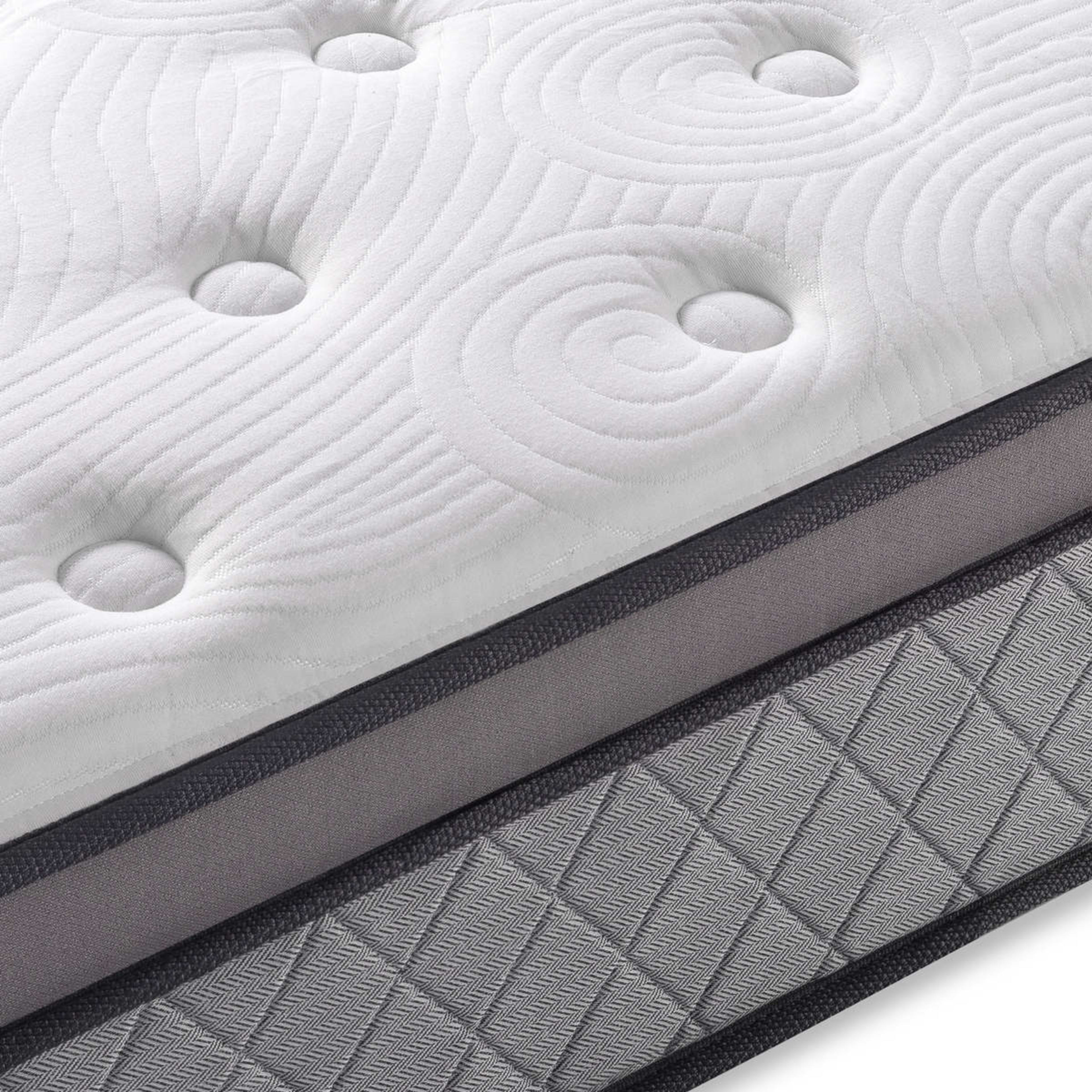 Double Bed Euro Top Pocket Spring Mattress Kmart