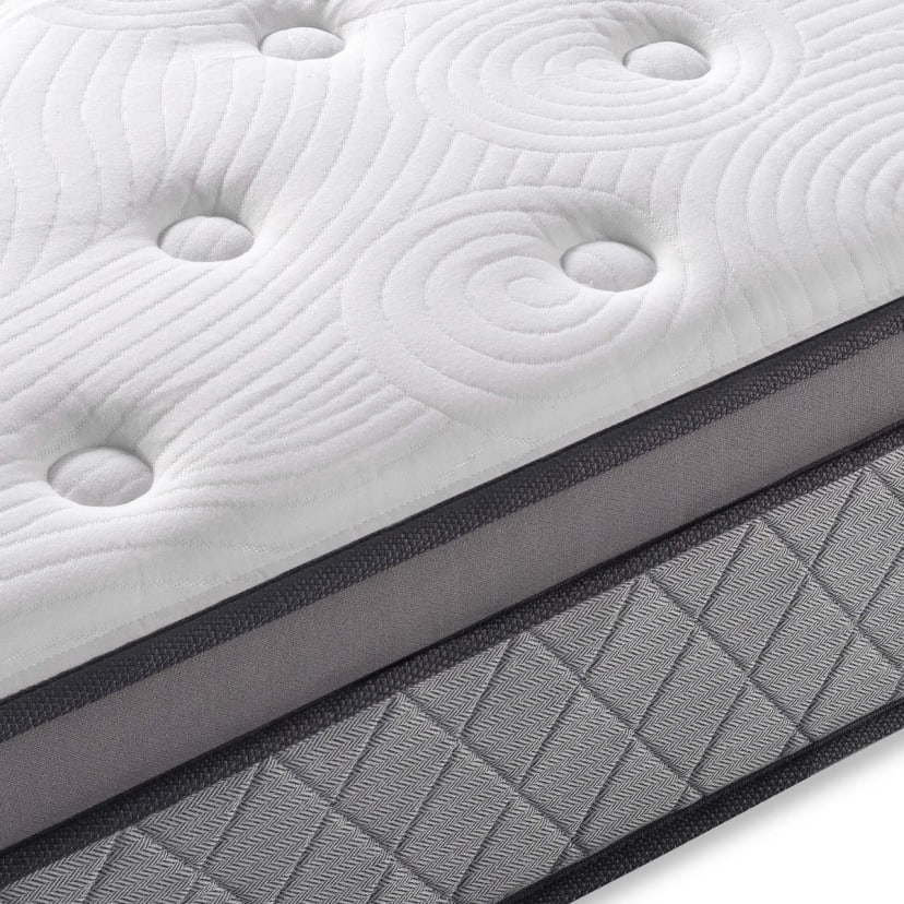 Double Bed Euro Top Pocket Spring Mattress Kmart