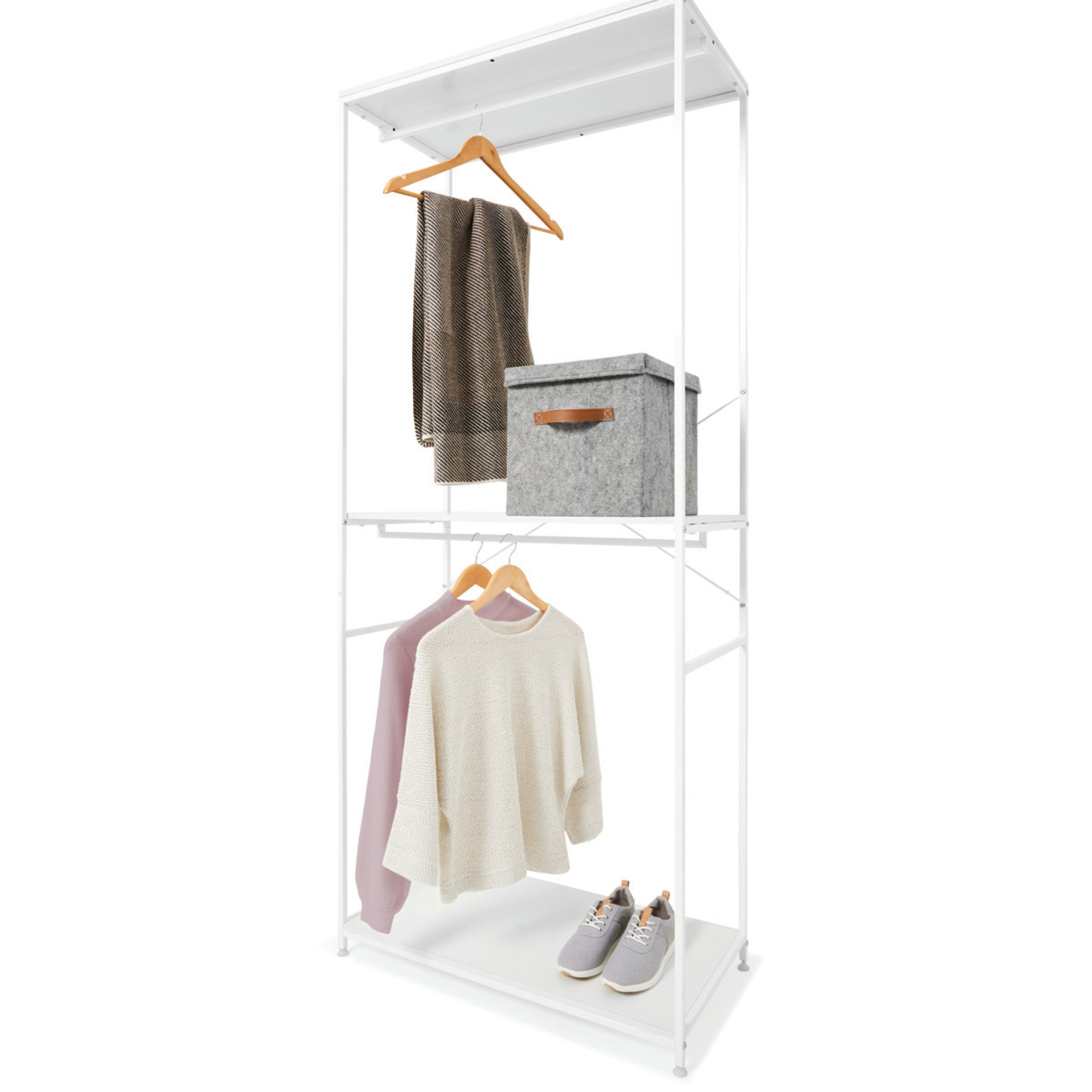 Garment Rack with 2 Rails