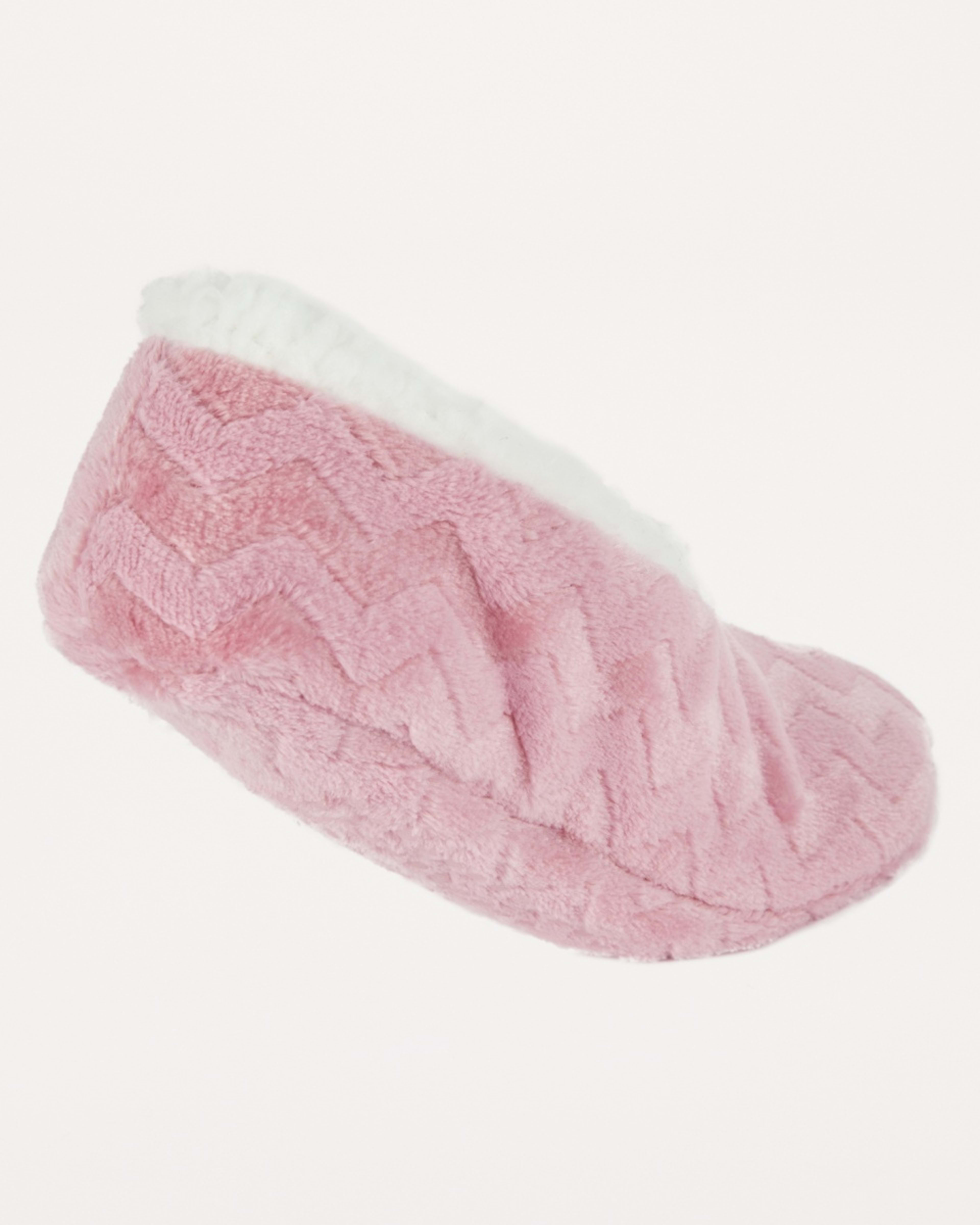 2 Plush Footlets Sier Pink, 2 of 3
