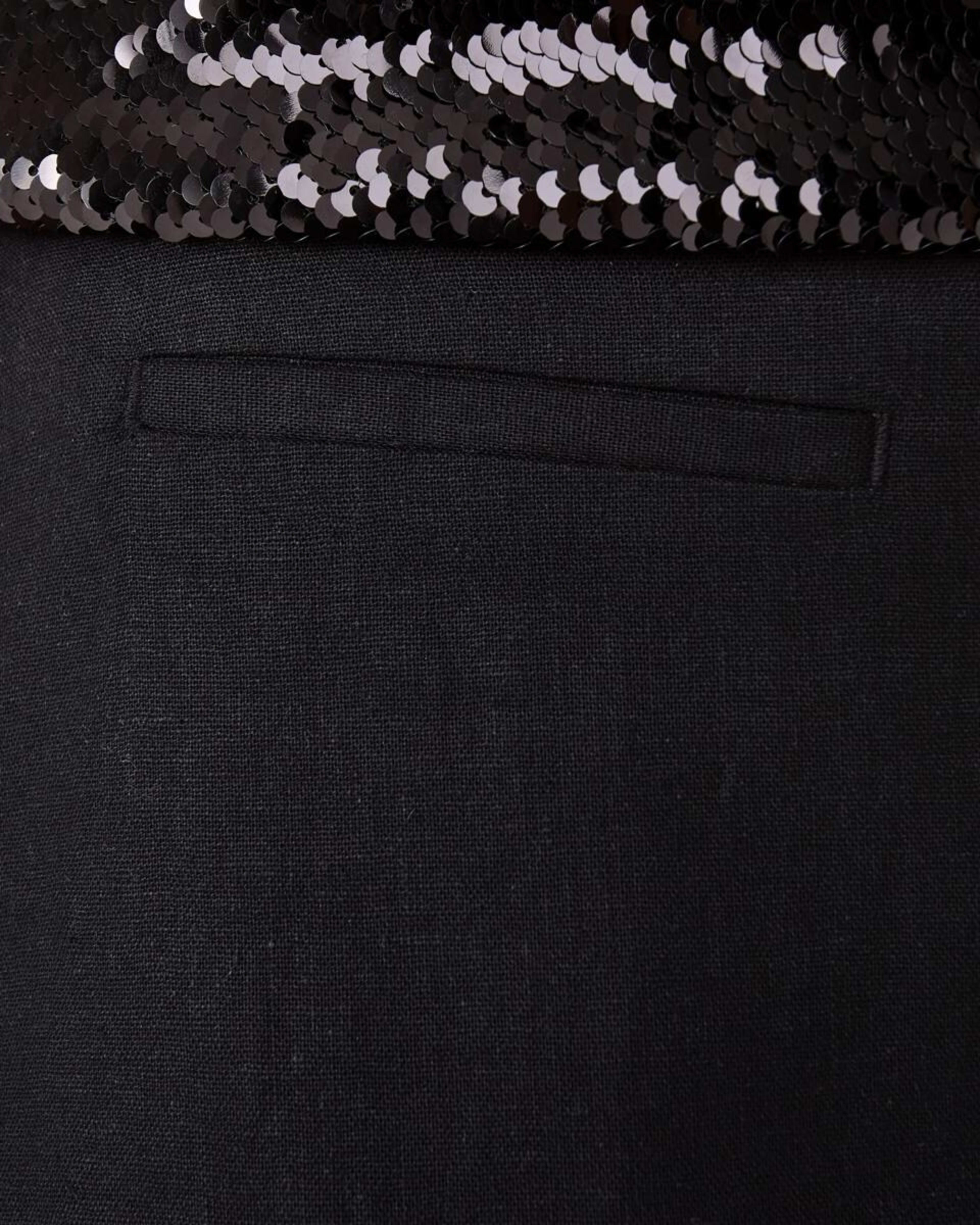 5 Pull On Mini Skirt BLACK, 5 of 6