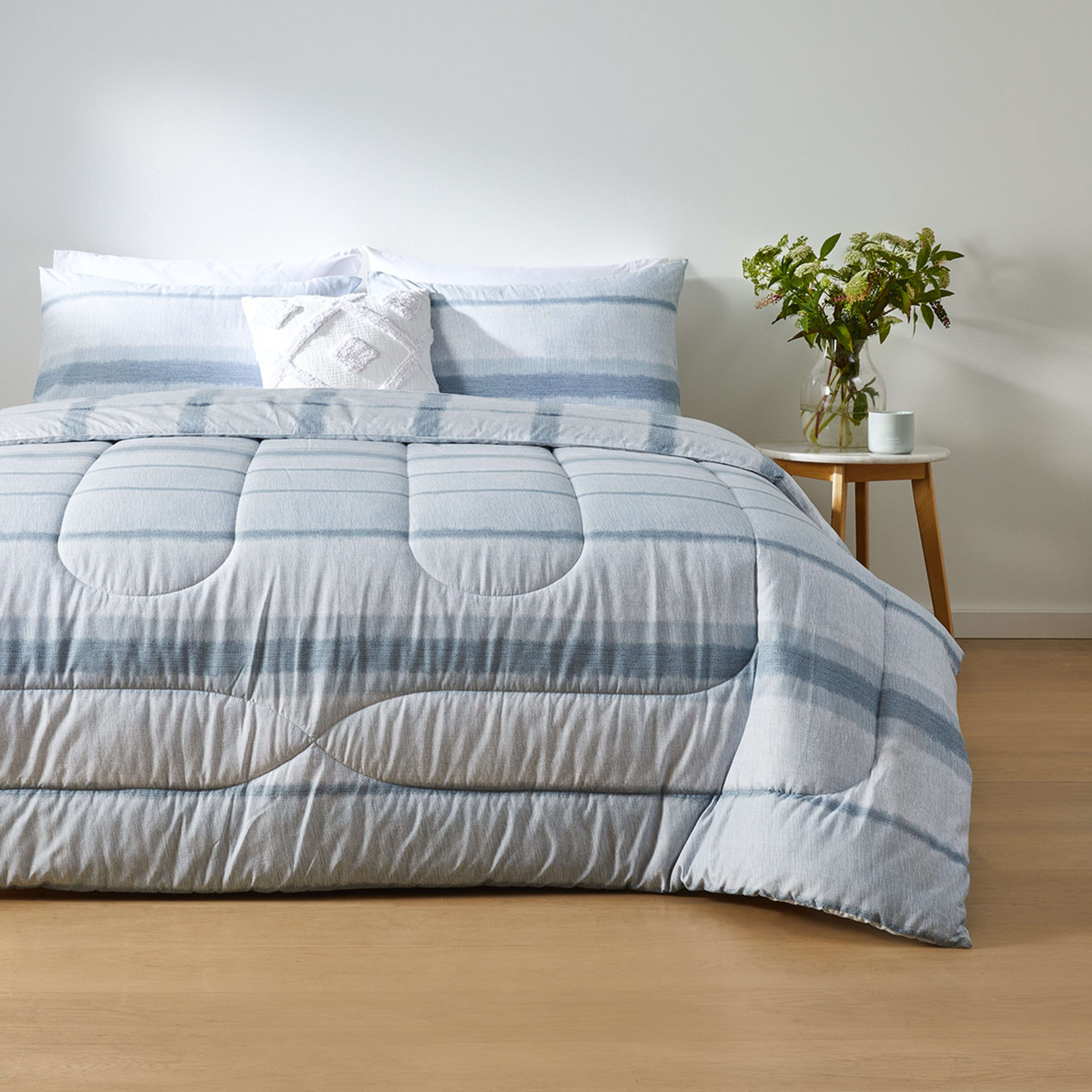 Seville Reversible Comforter Set Queen Bed Kmart