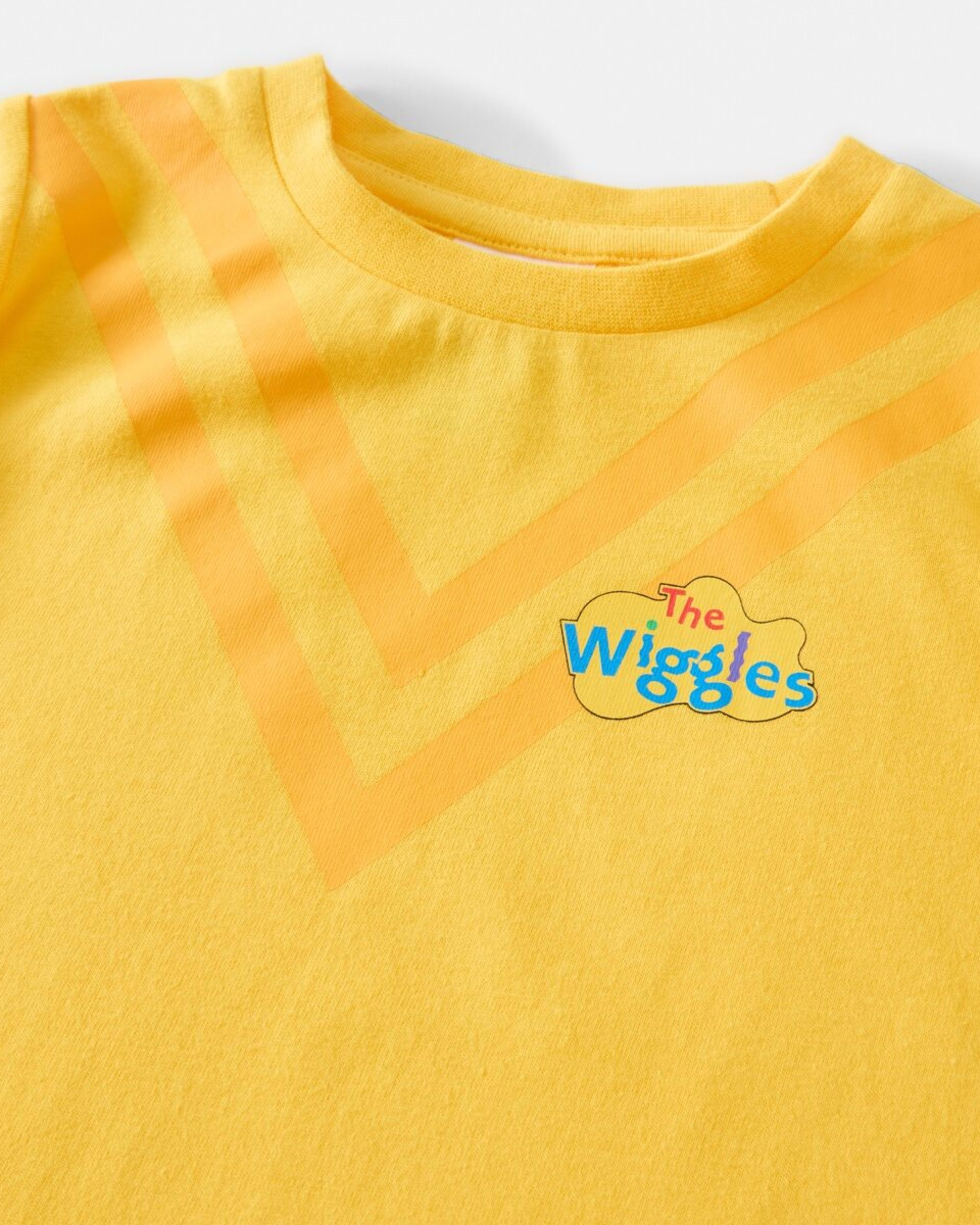 3 Wiggles License Dress Up Skivvy Top Yellow Wig, 3 of 5