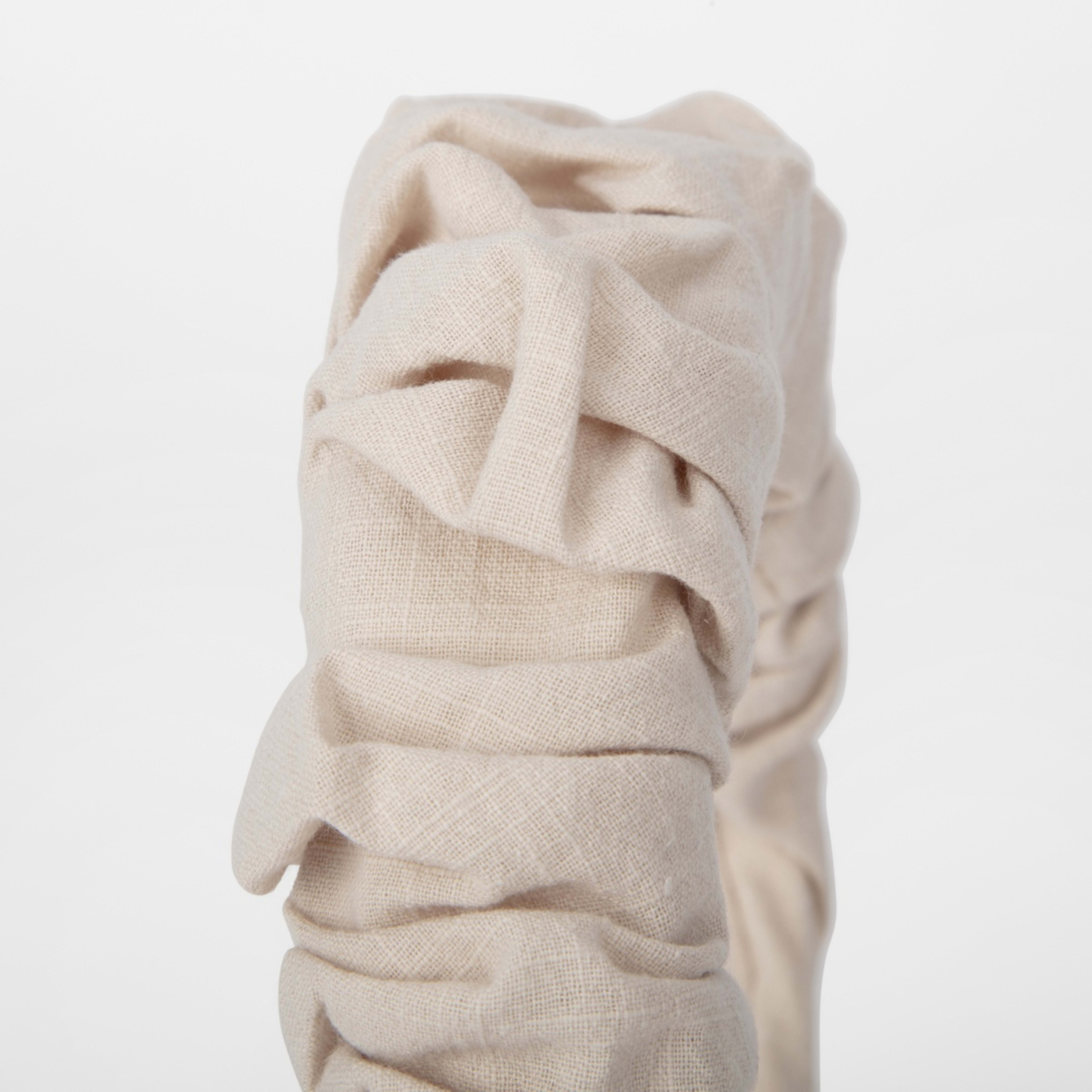 2 Ruffle Headband - Beige, 2 of 4