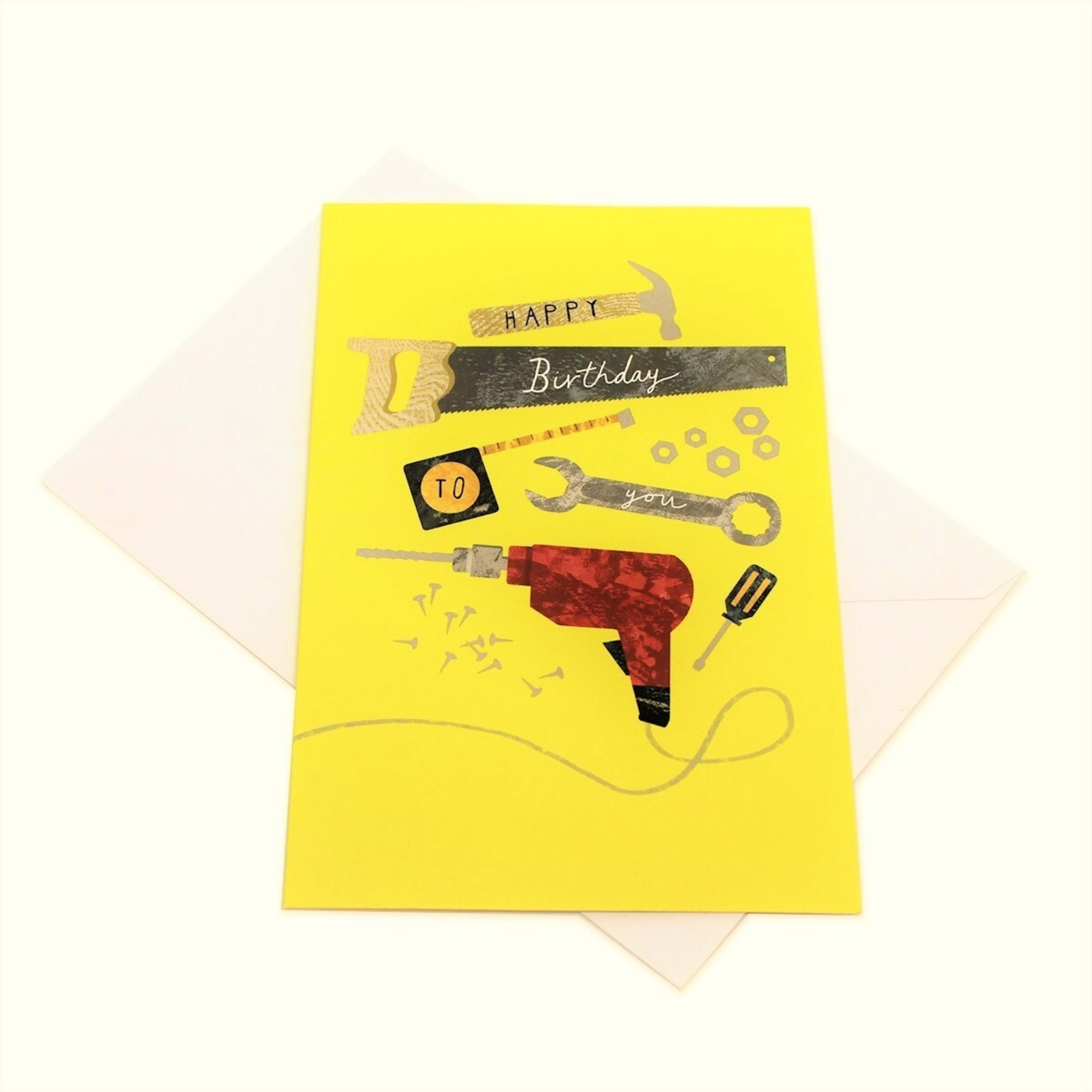 1 Hallmark Birthday Card - Birthday Tools