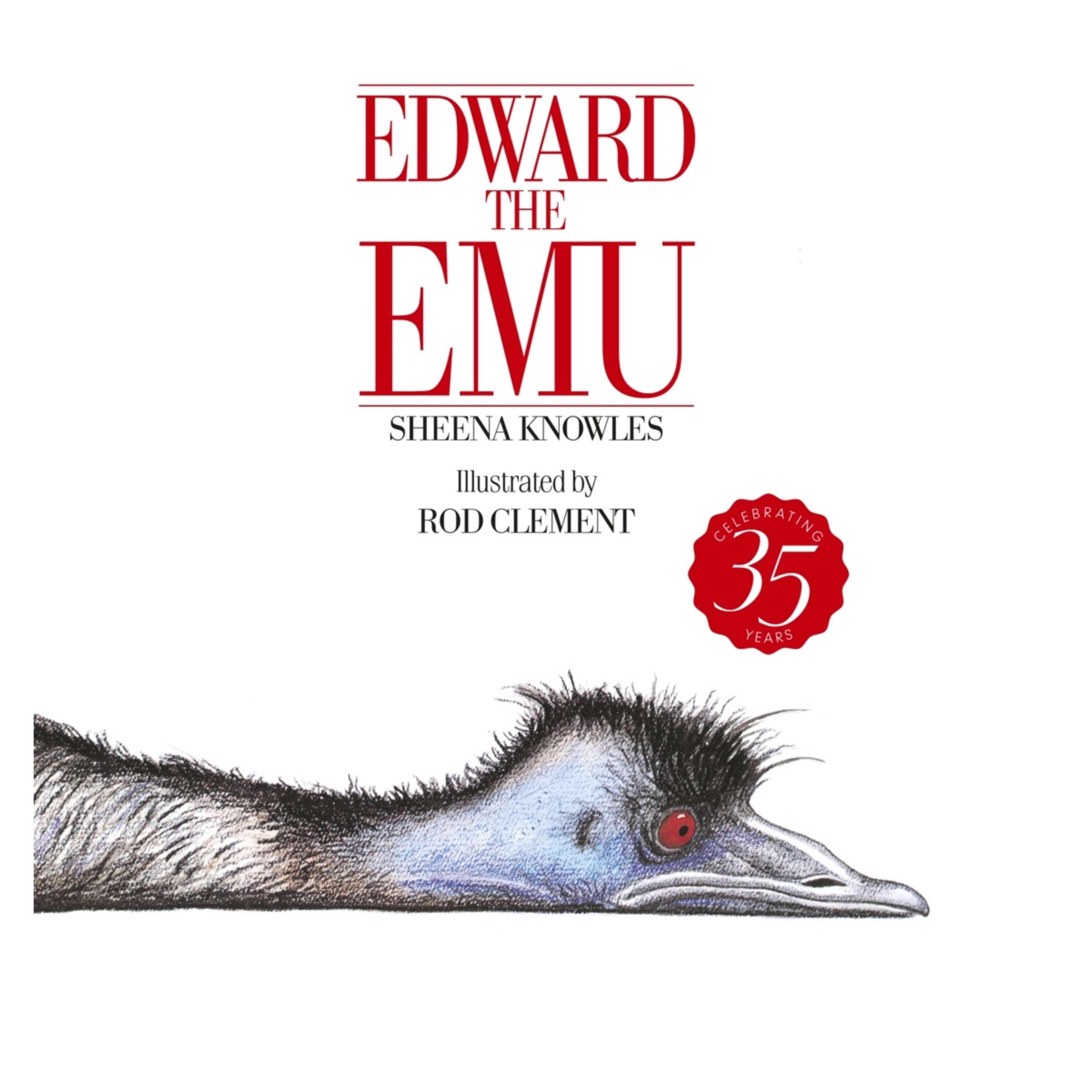 1 Edward the Emu by Sheena Knowles - Book