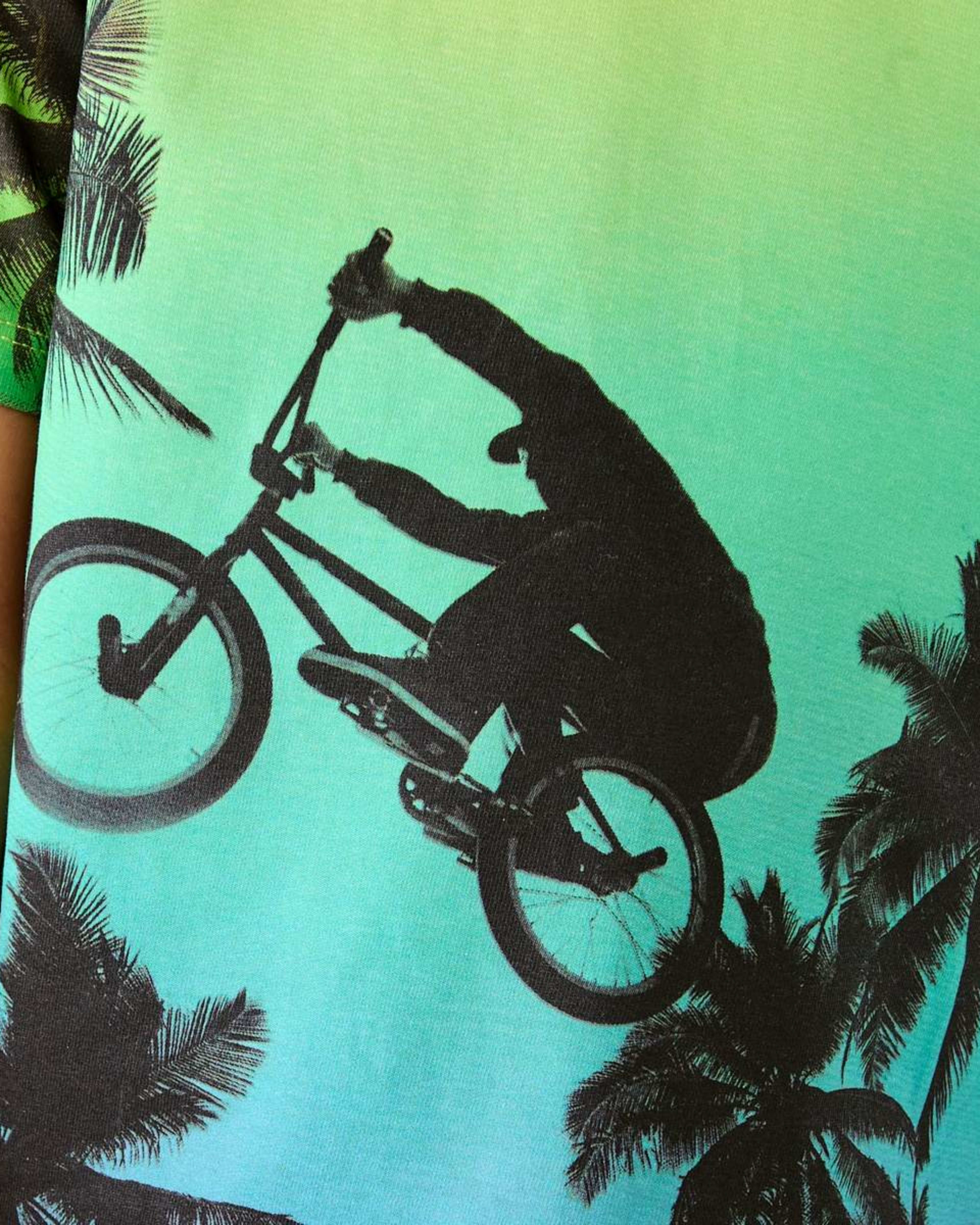 4 Digital Print T-shirt Ombre Bmx, 4 of 9