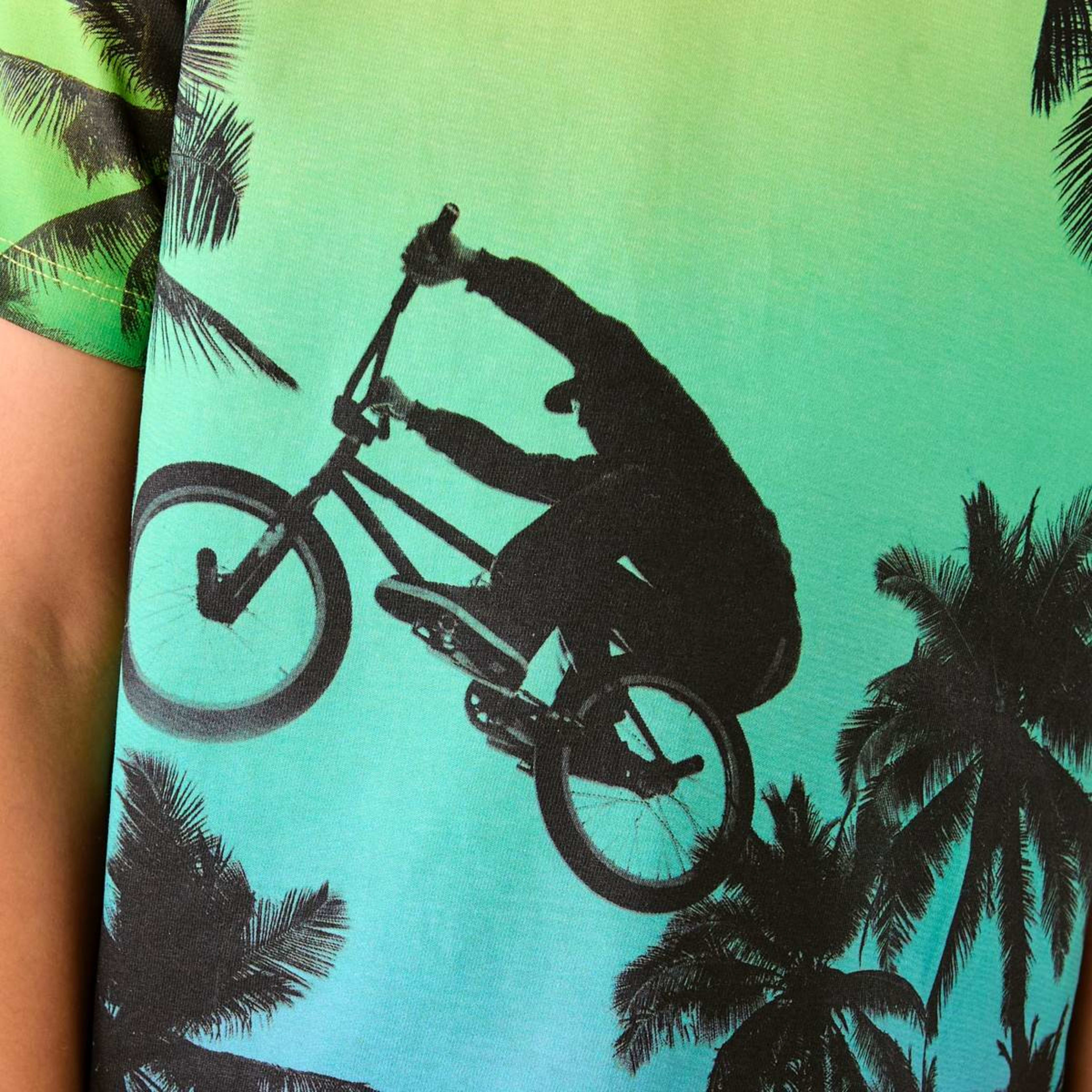 4 Digital Print T-shirt Ombre Bmx, 4 of 9