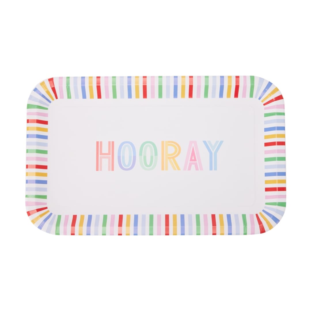 6 Pack Bright Serving Platter Kmart