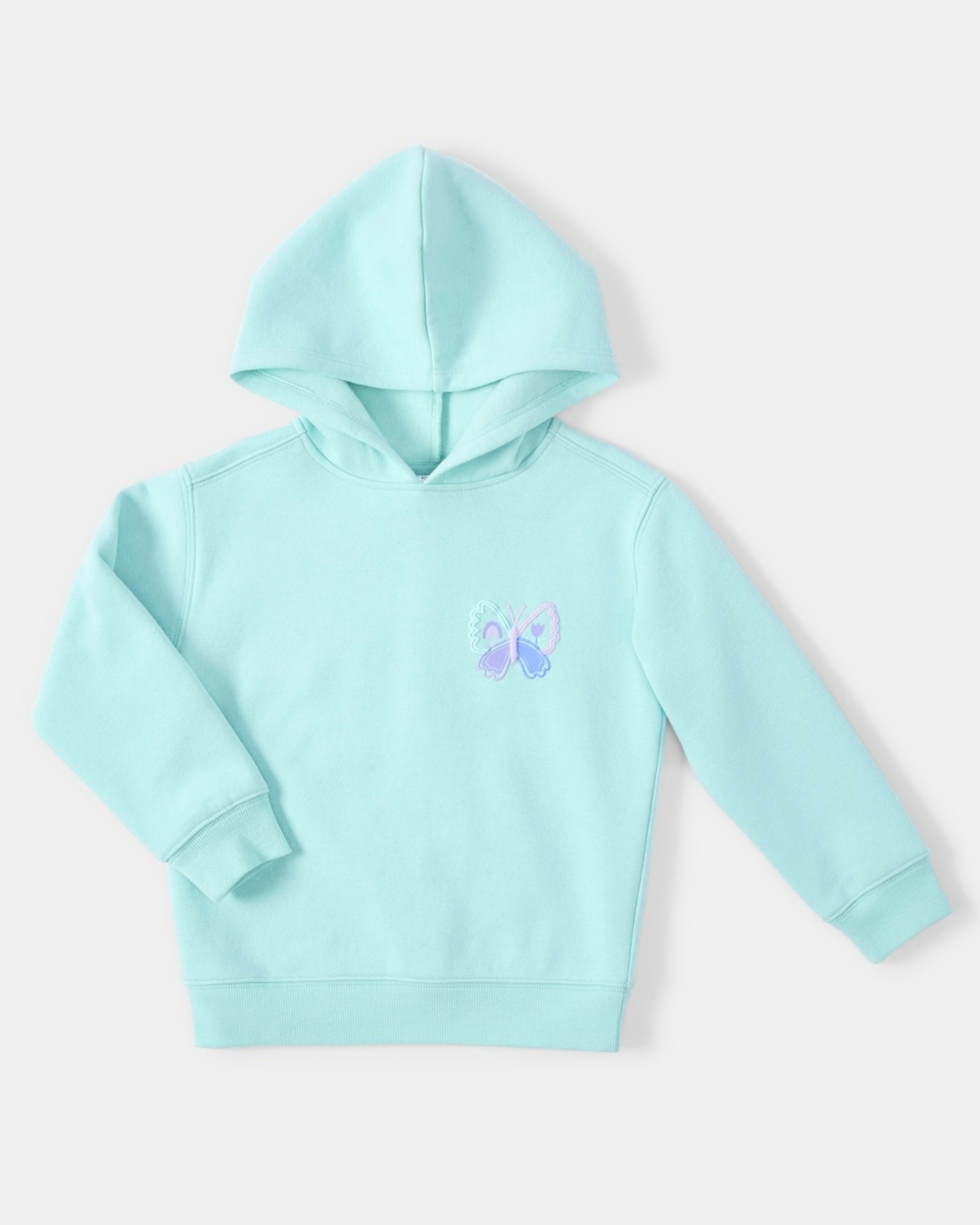 8 Printed Hoodie Lets Have Some Fun Turquoise, 8 of 9