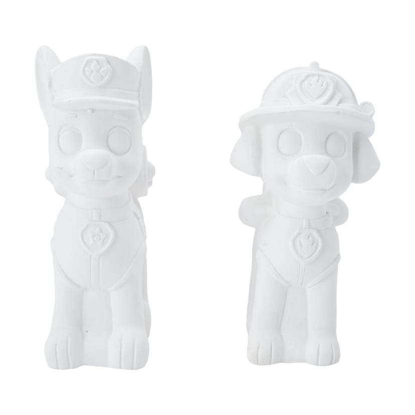 Nickelodeon PAW Patrol Paint Your Own Chase and Marshall Set Kmart