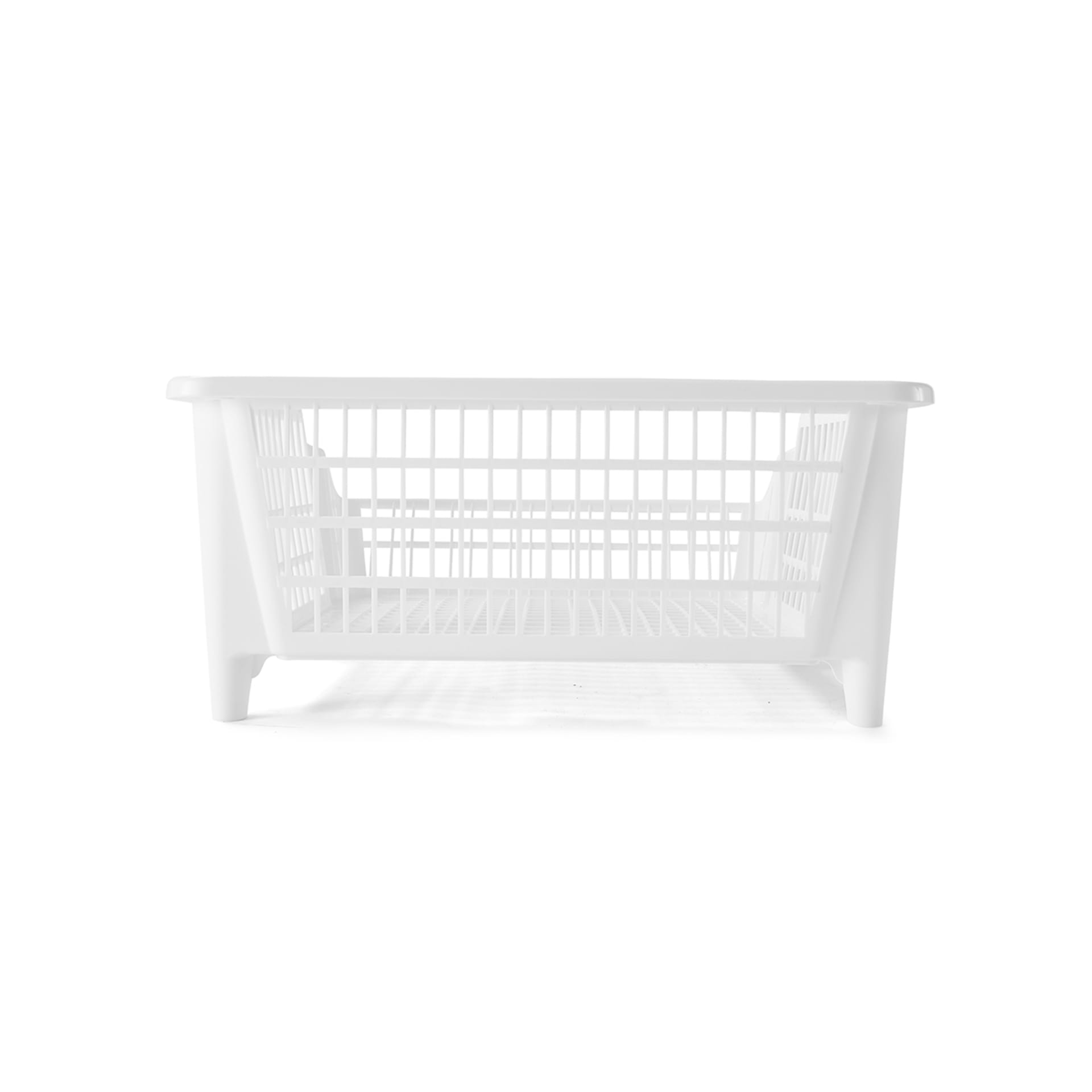 26L Stackable Basket White Kmart