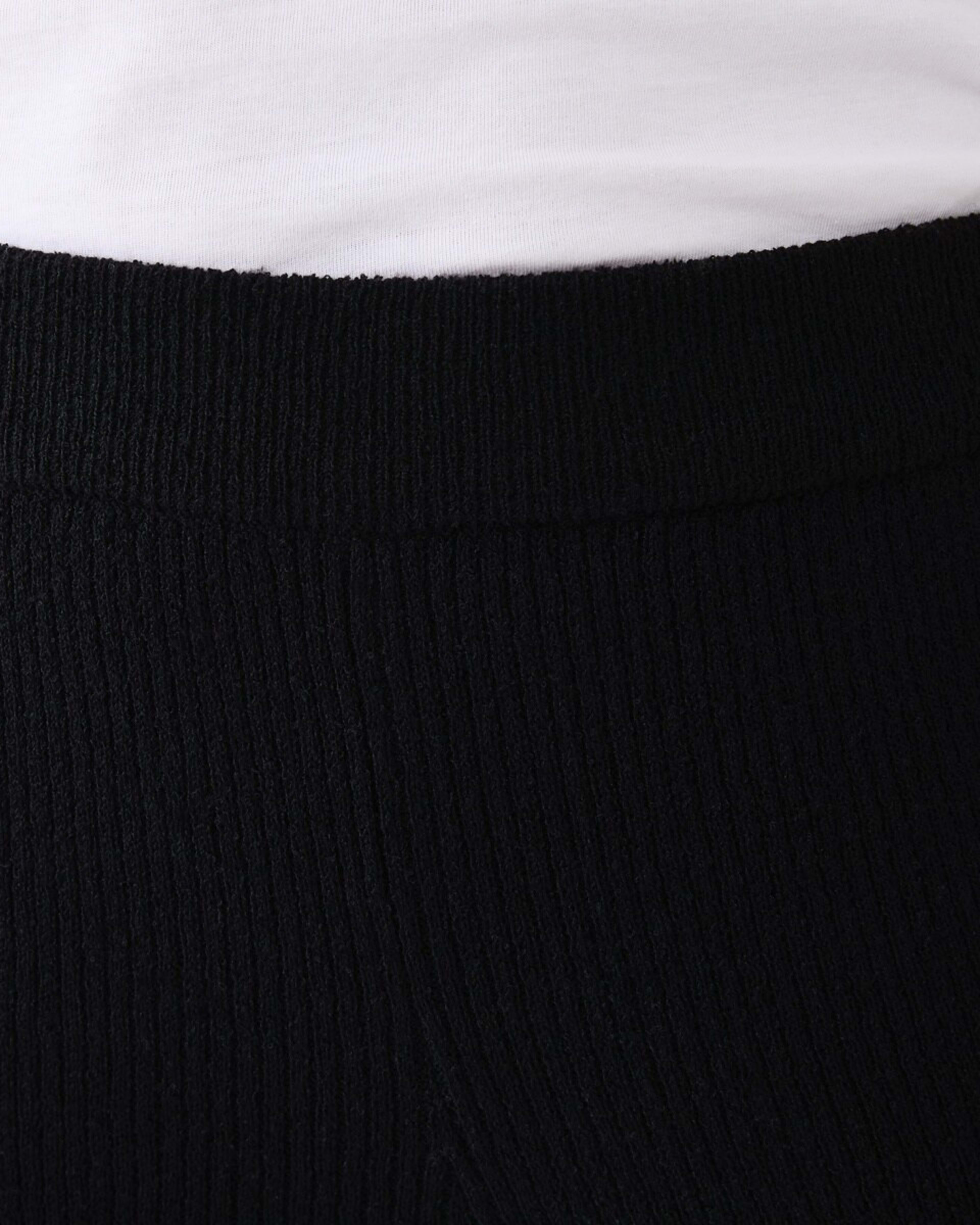 4 Wide True Knit Ankle Pants BLACK, 4 of 5