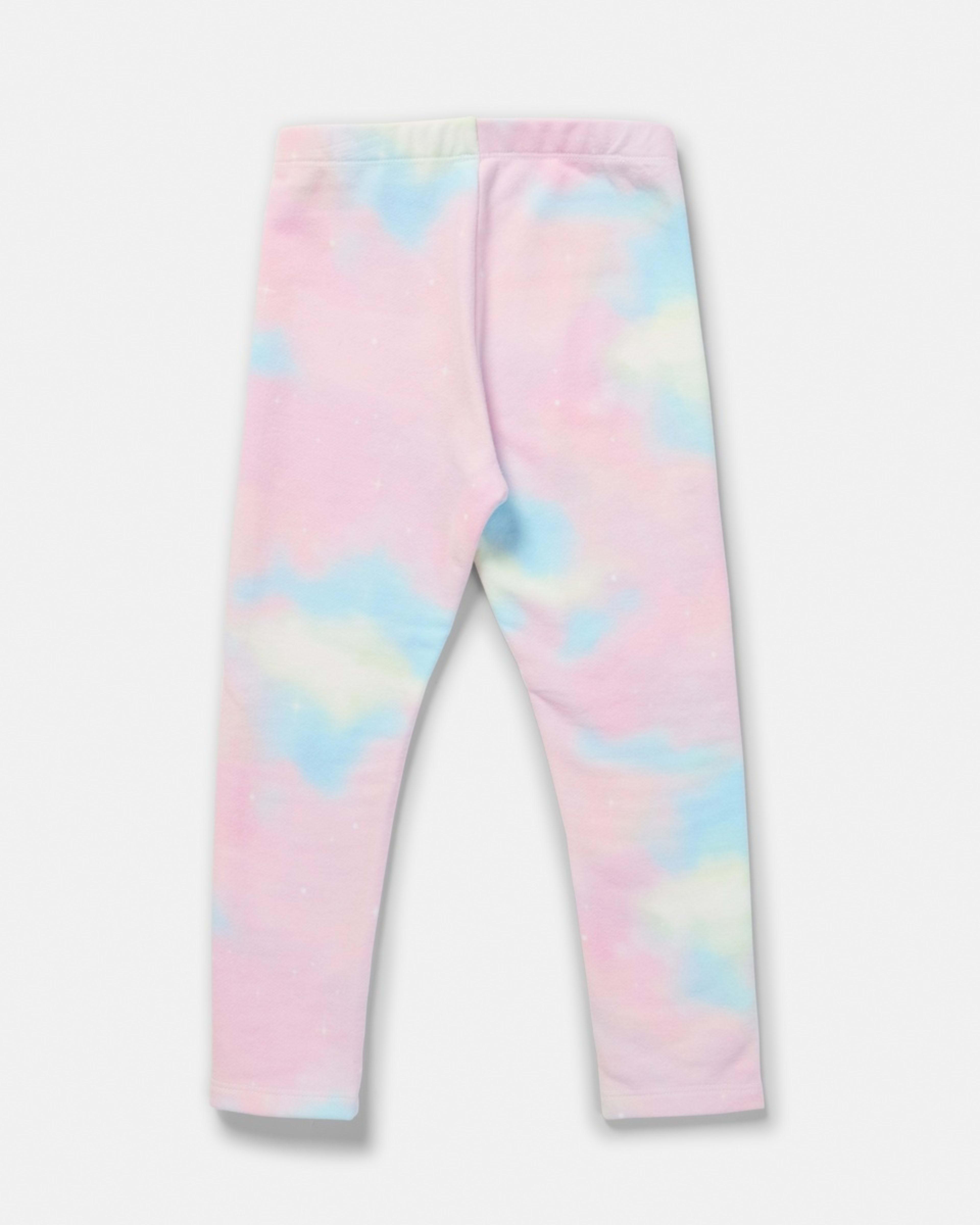 7 Fleecy Lined Leggings Galaxy, 7 of 8
