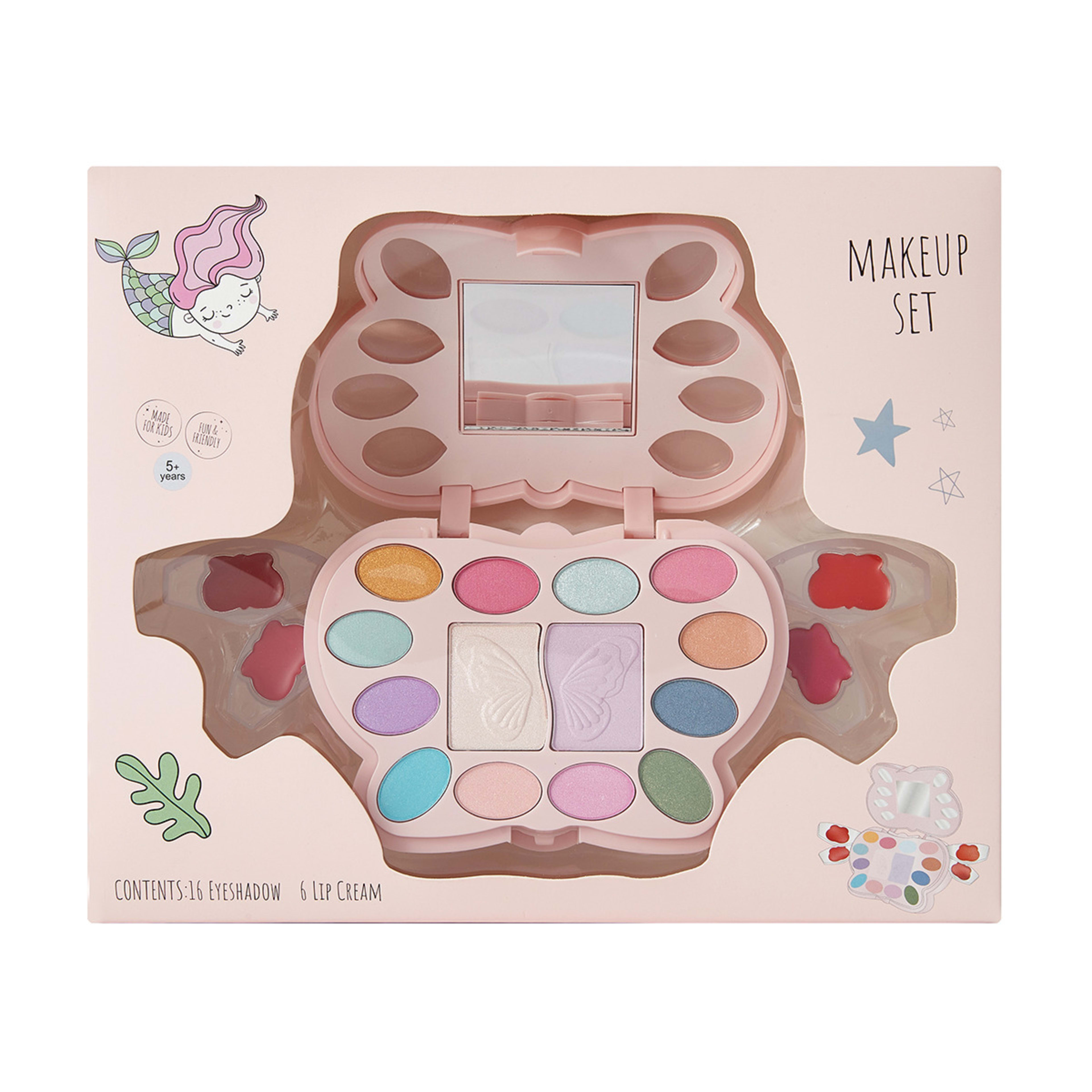 OXX Cosmetics Kids Butterfly Makeup Case Kmart