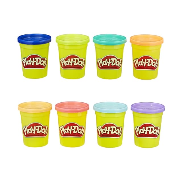 Play-Doh Colour Collection - 4 Pack - Kmart