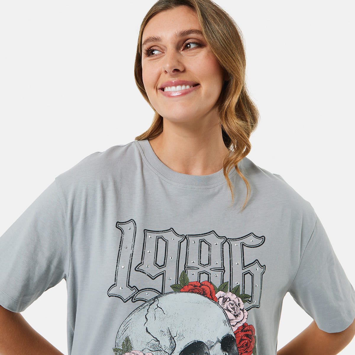 Short Sleeve Oversized Boyfriend Tshirt Kmart