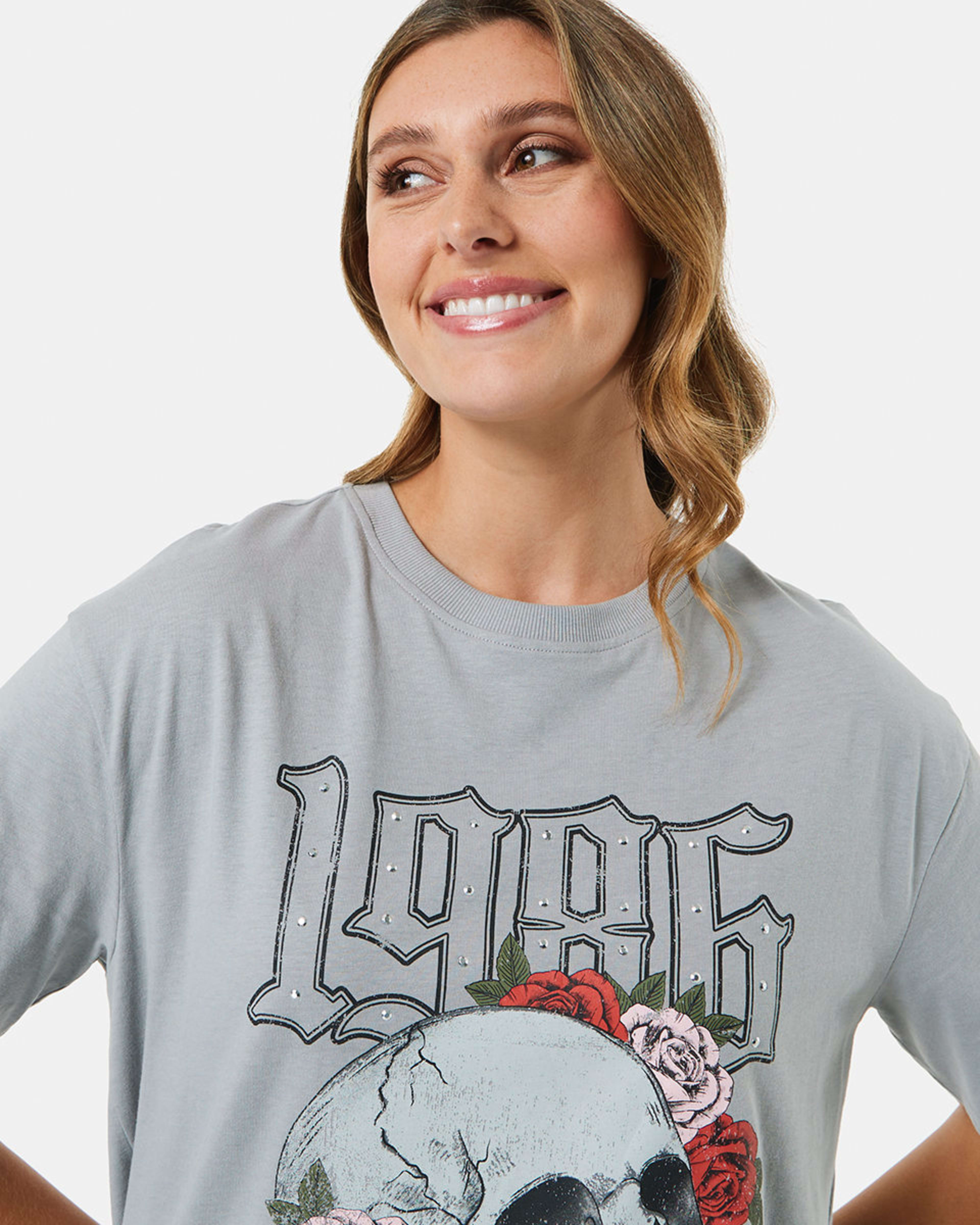 Short Sleeve Oversized Boyfriend Tshirt Kmart