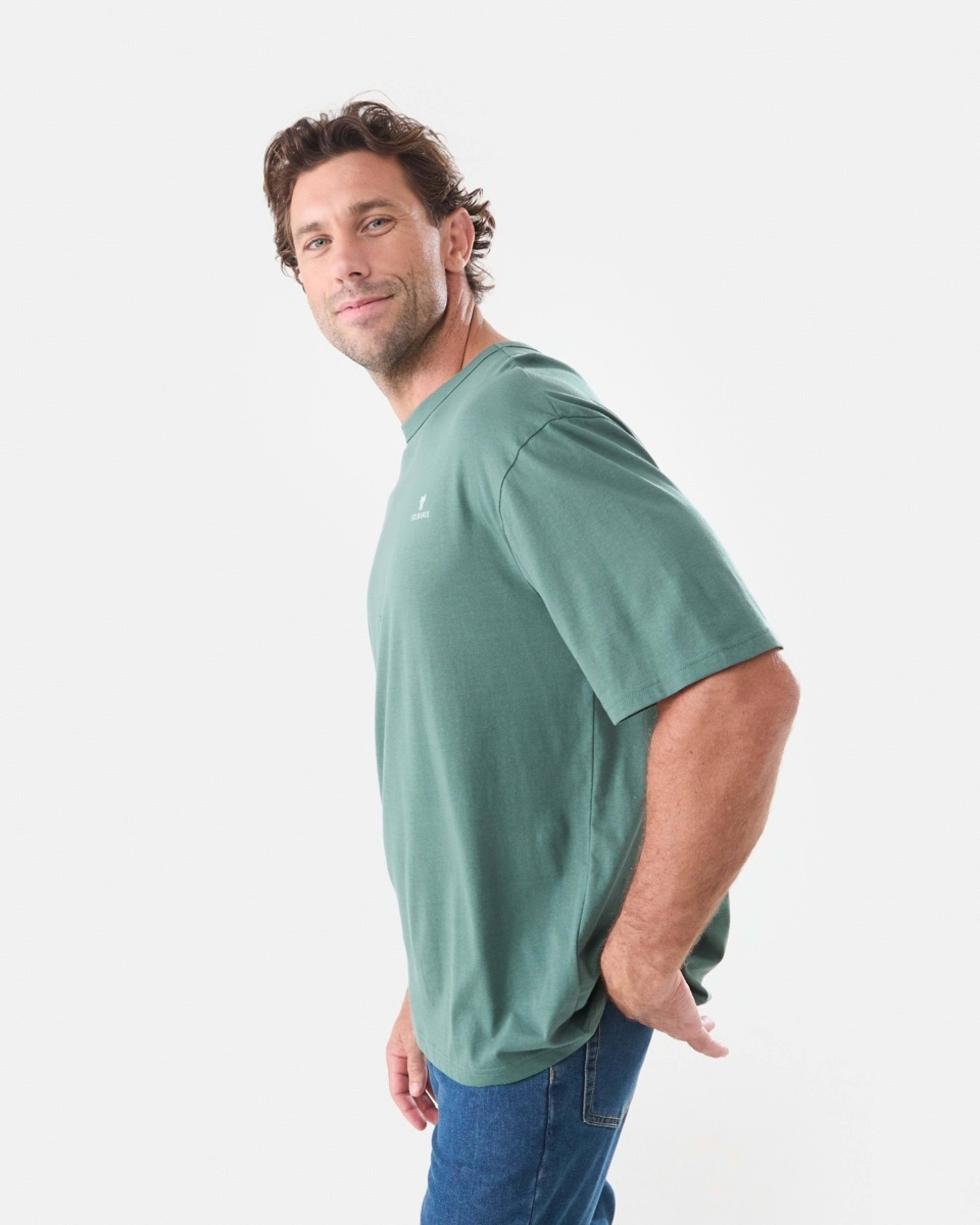 2 Oversized Graphic T-shirt Grn Pines, 2 of 5