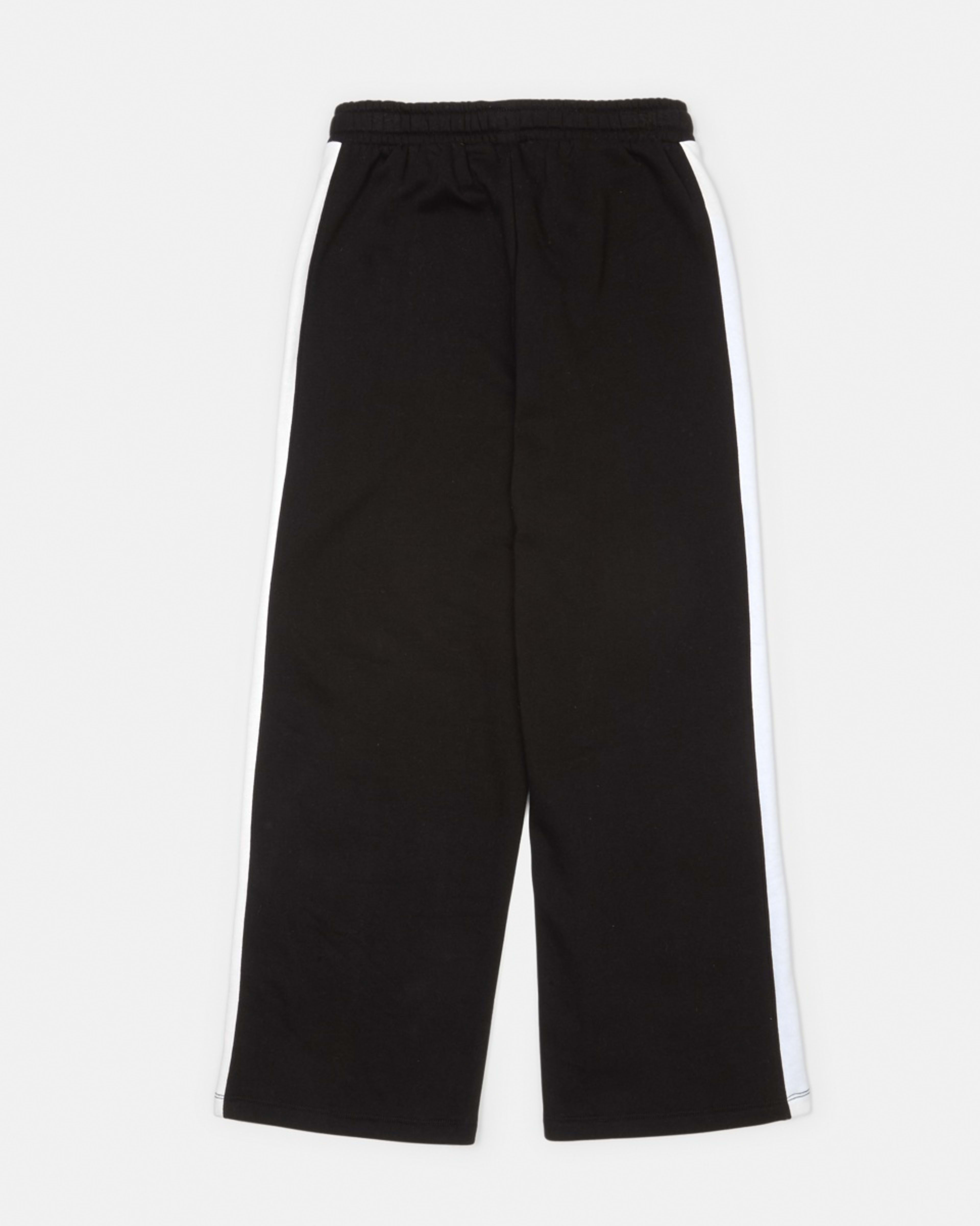 8 Stripe Wide Leg Trackpants Black, 8 of 8
