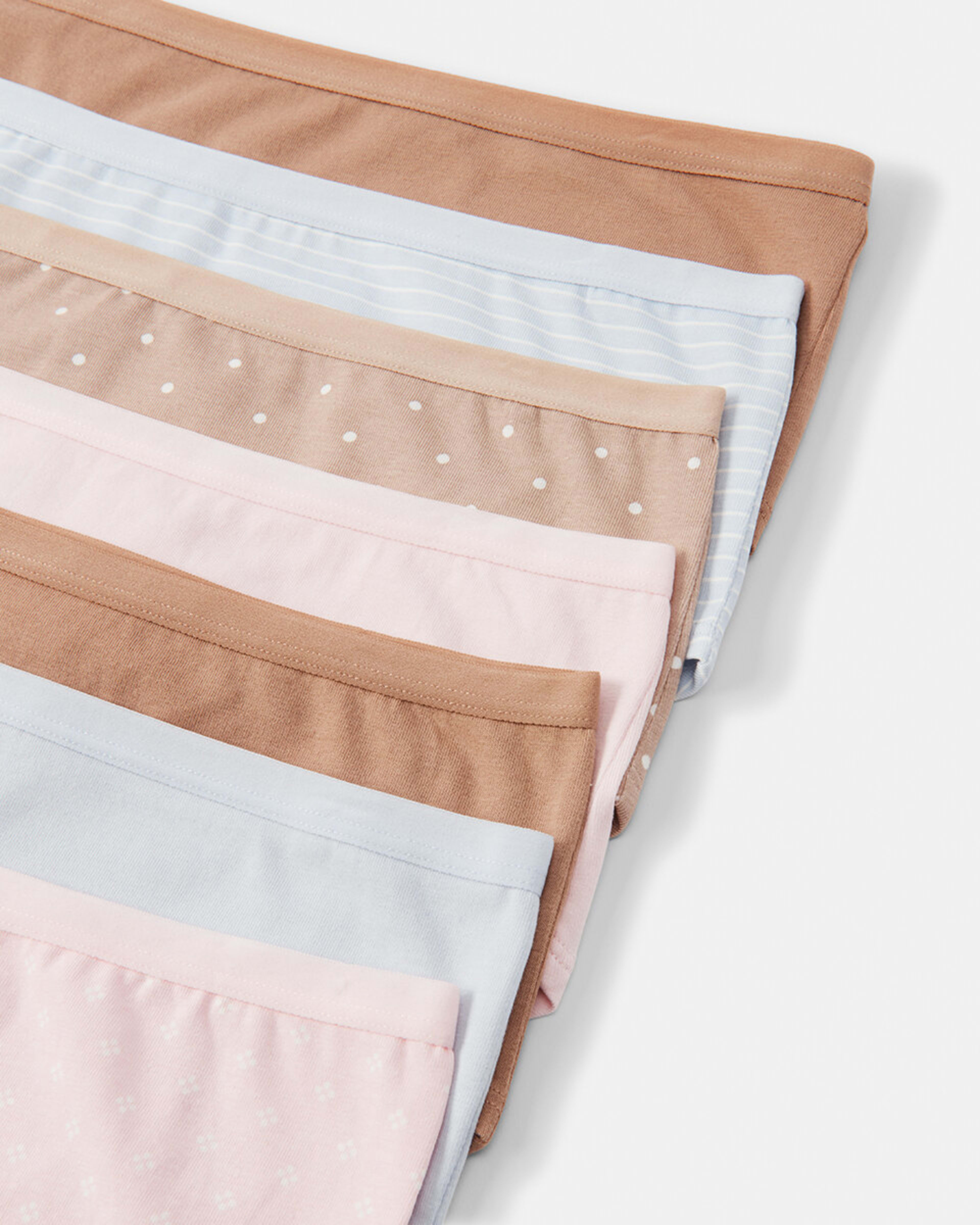 2 7 Pack Cotton Stretch Boyleg Briefs SOFT SPOT MULTI, 2 of 10