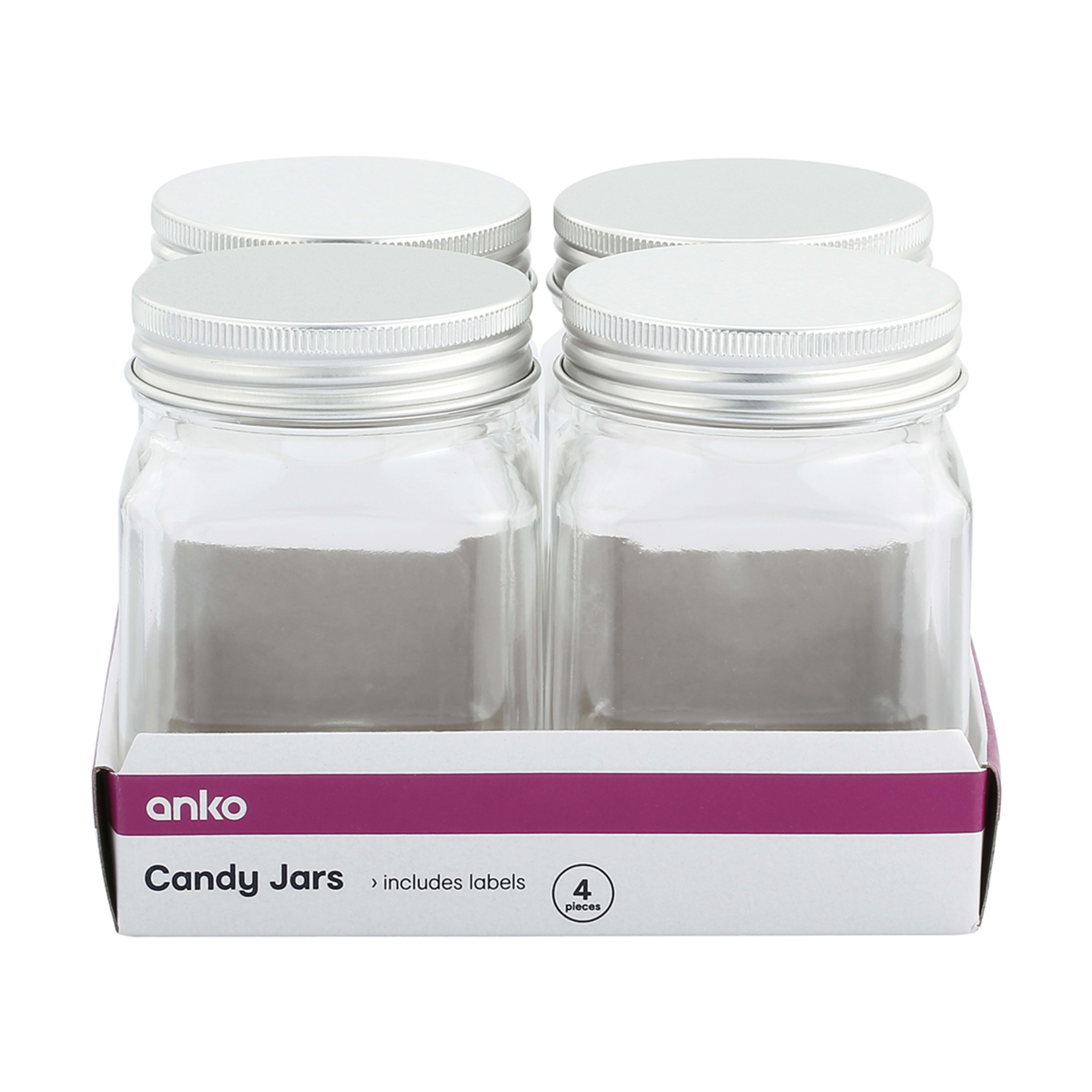2 4 Pack Candy Jars, 2 of 2