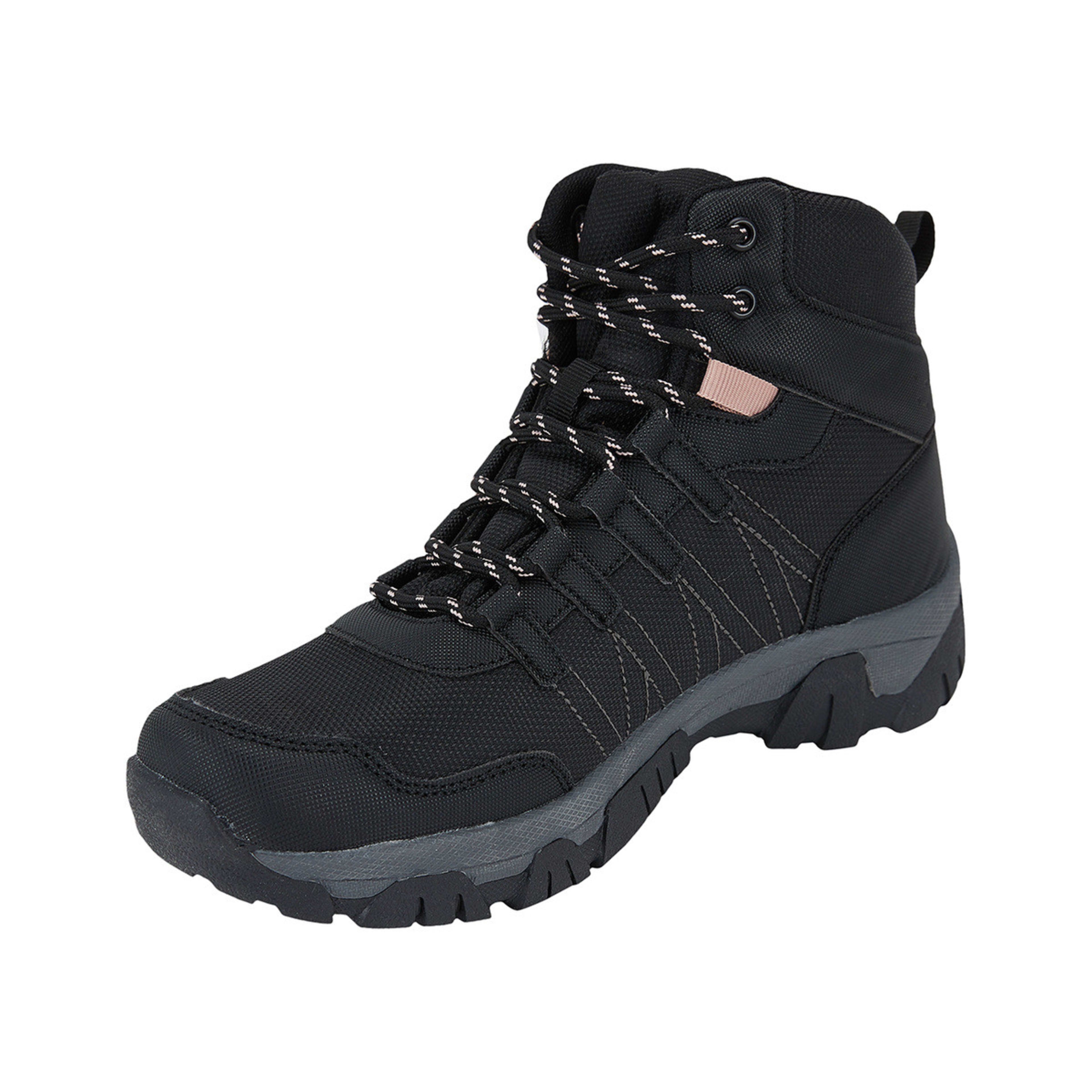 2 Active Womens Hiking Boots Black Grey, 2 of 5