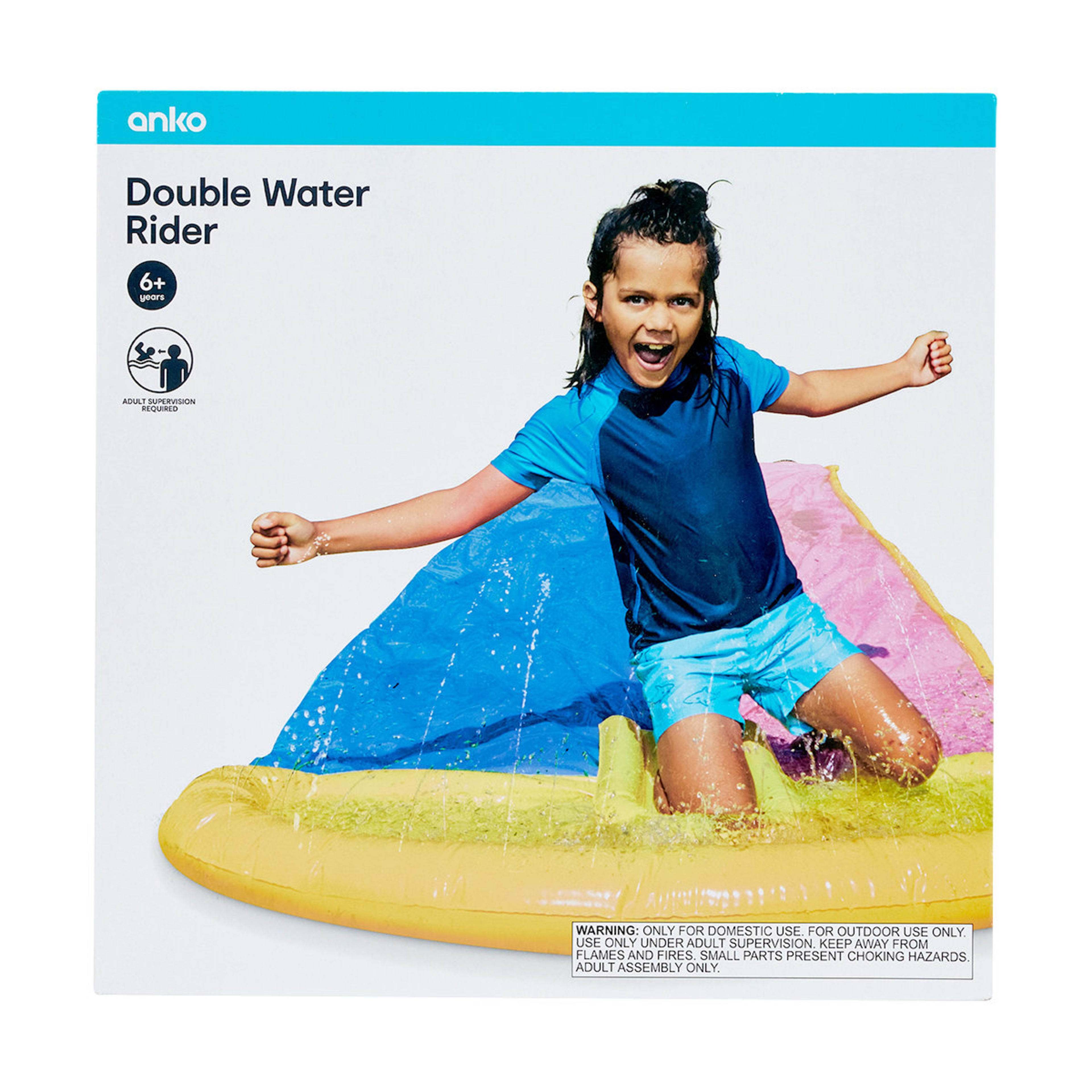 Inflatable Double Water Rider Kmart