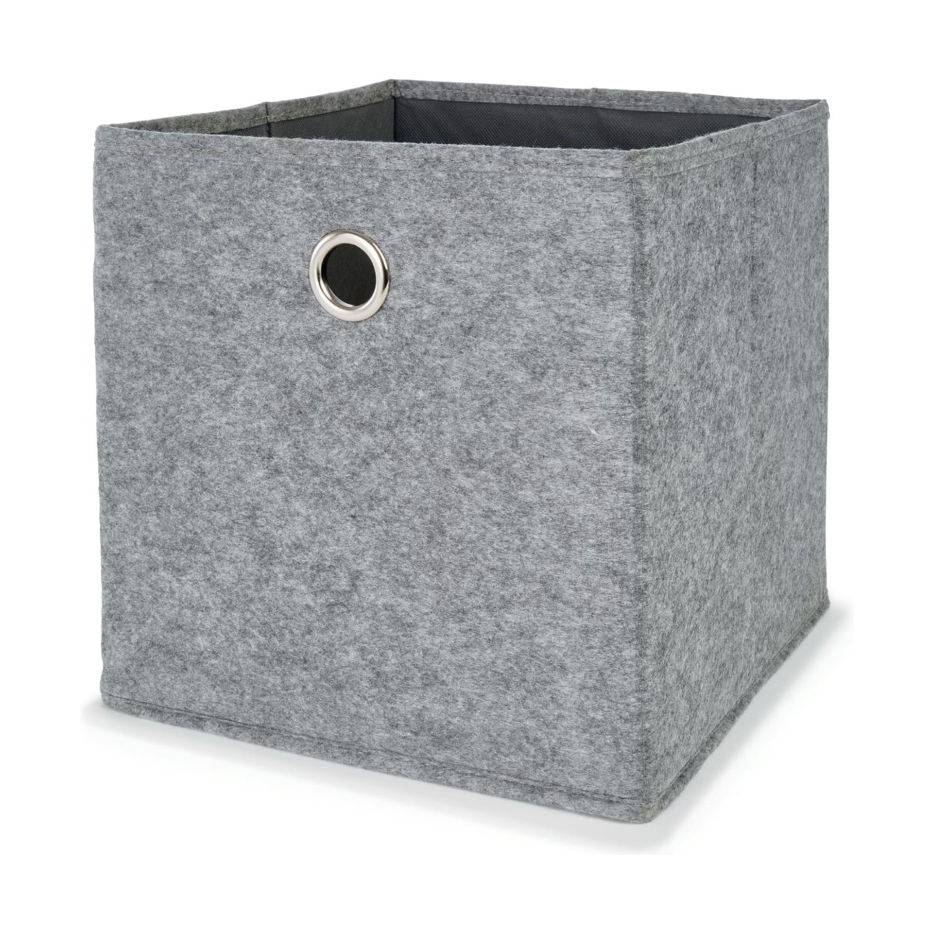 Collapsible Storage Cube Grey Kmart