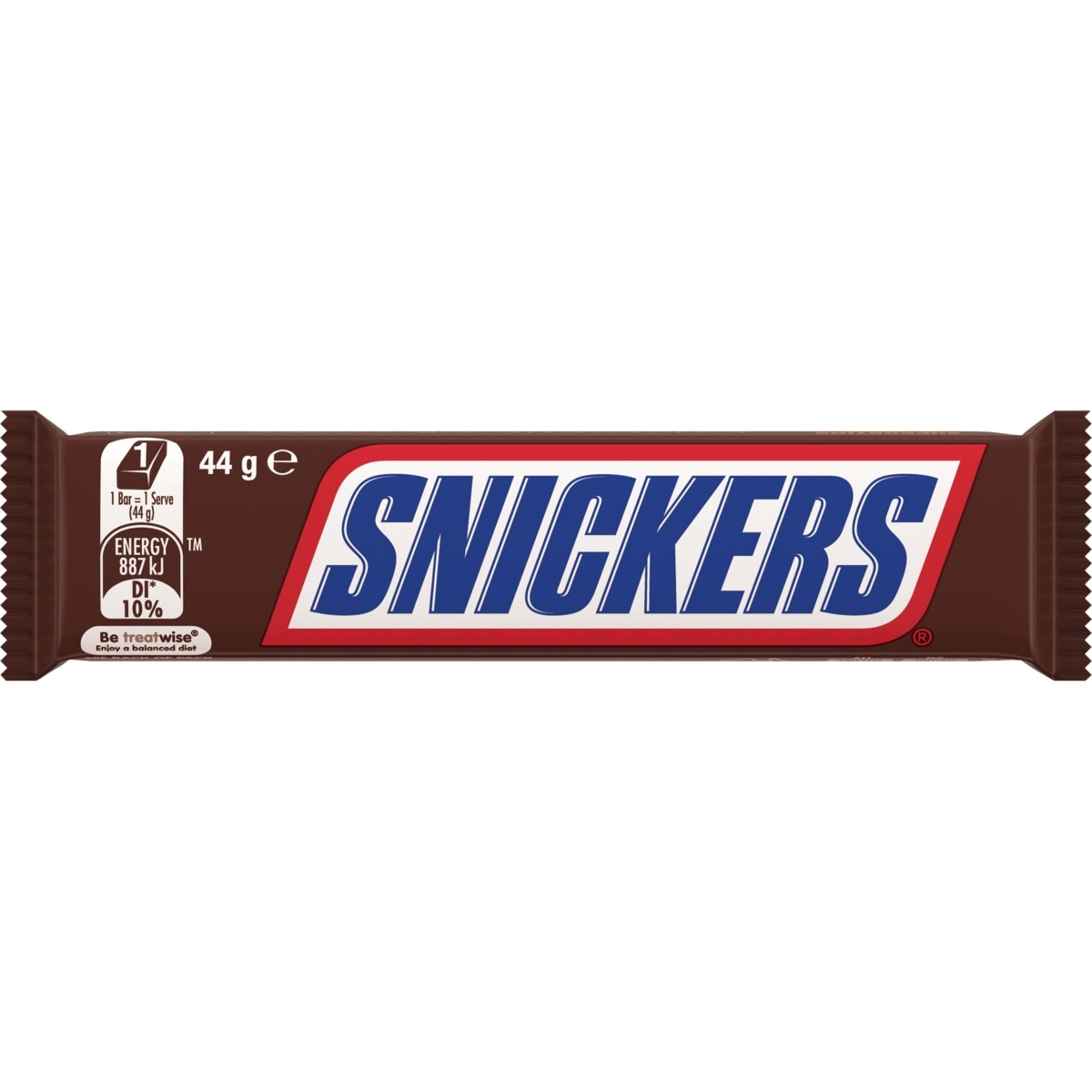 1 Snickers Chocolate Bar 44g