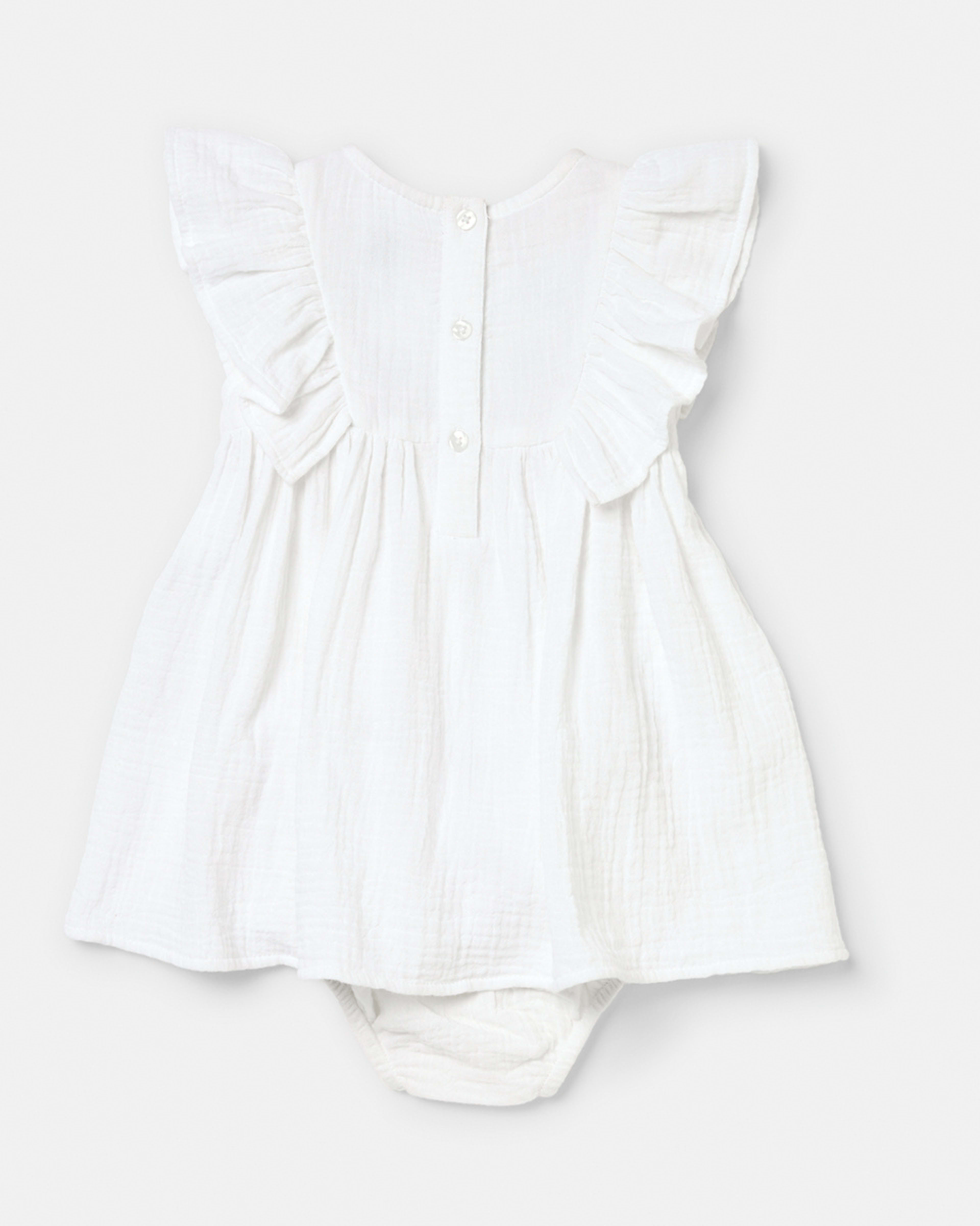 2 Shift Dress Set Exl White, 2 of 3