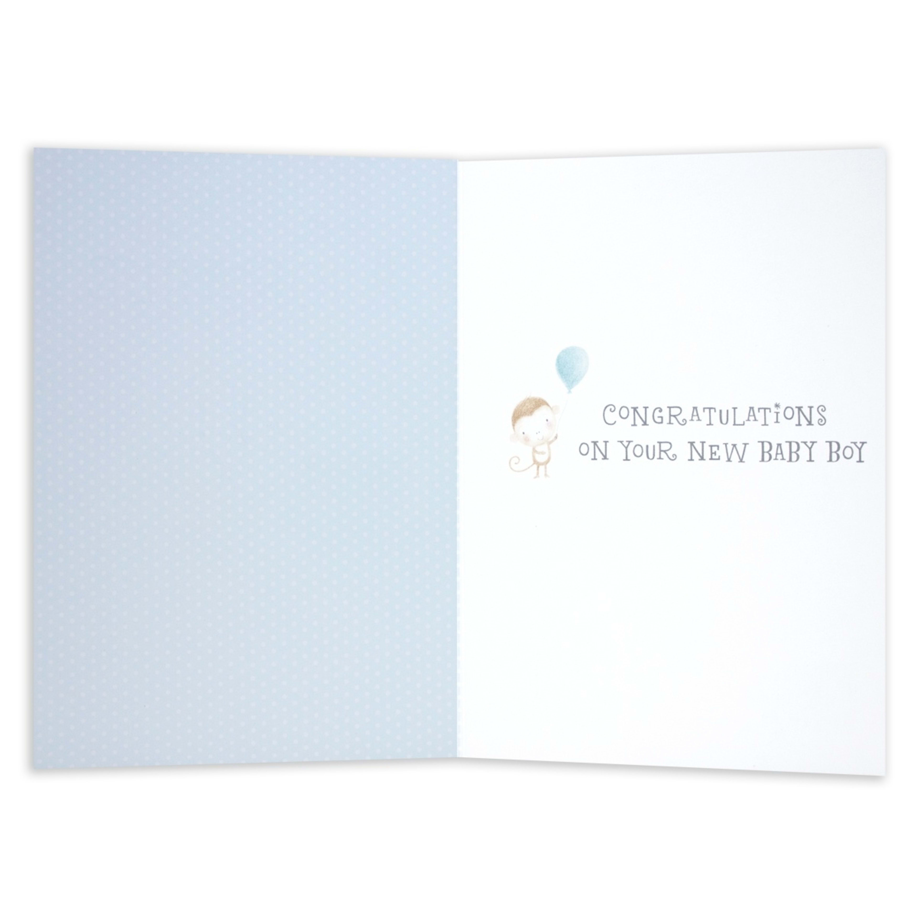 2 Connections from Hallmark New Baby Boy Congratulations Card - Little Lion, 2 of 2