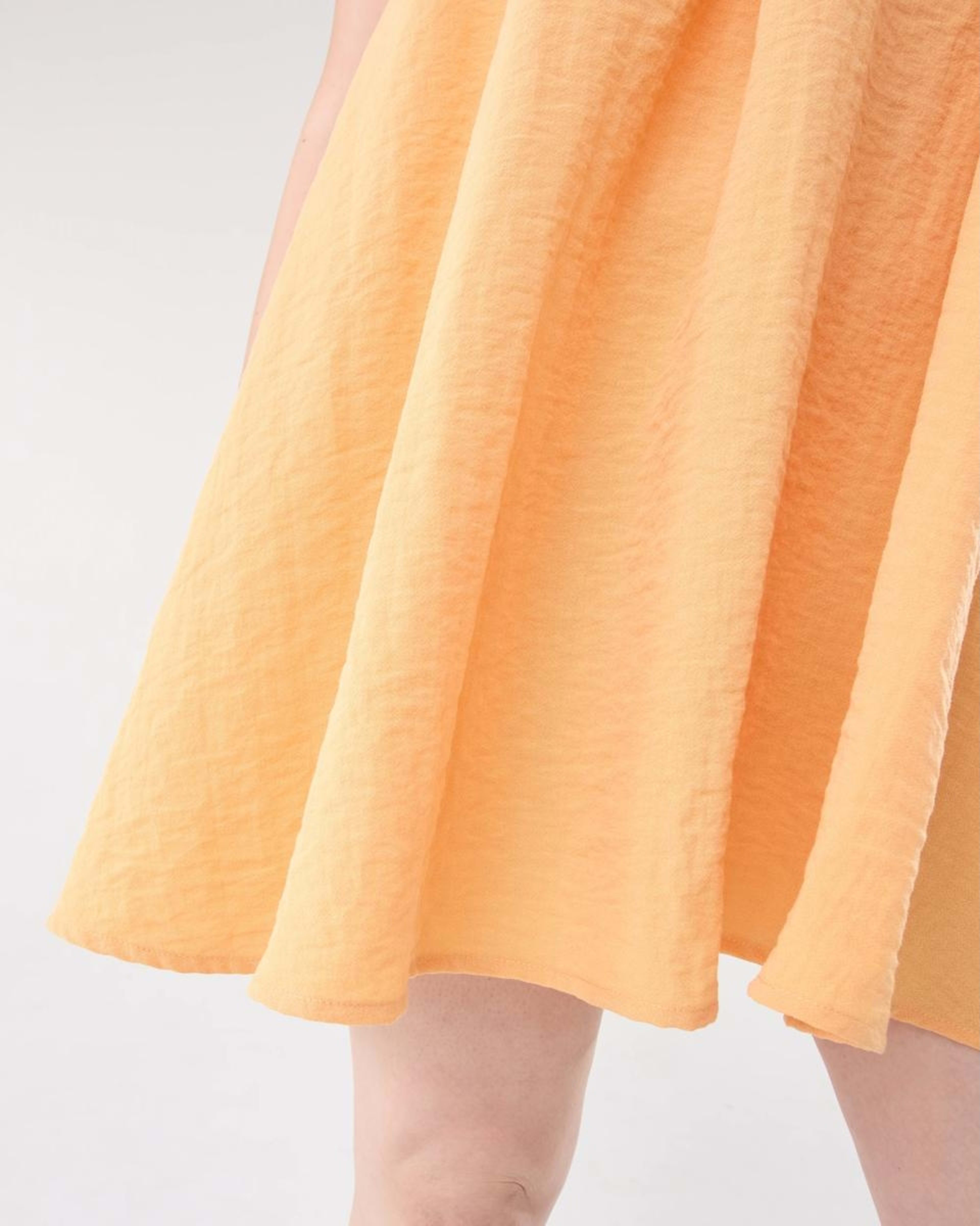 7 Sleeveless Textured Mini Dress Papaya, 7 of 10