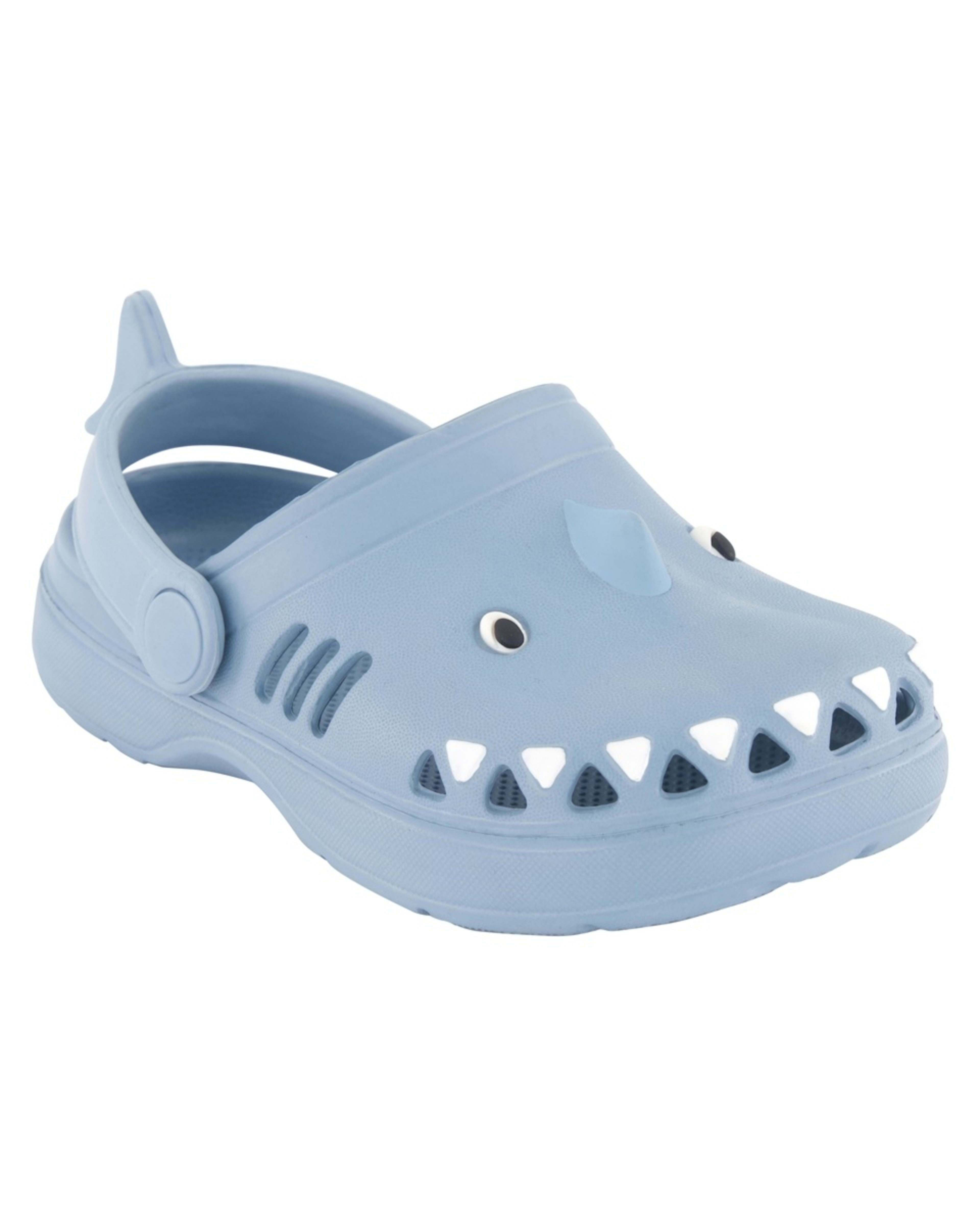 1 Junior Novelty Clogs STONE BLUE, 1 of 4