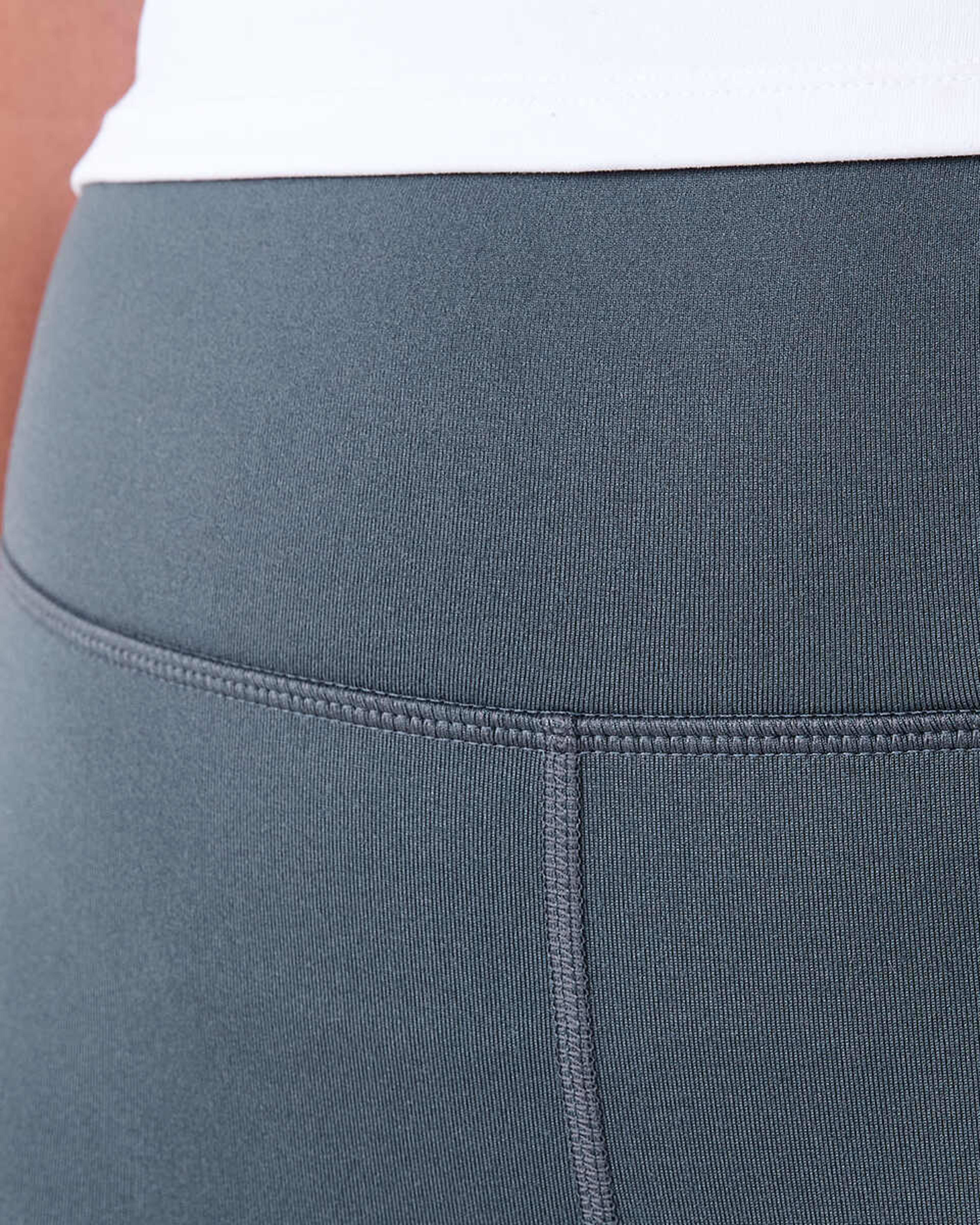 4 Active Womens Full Length Fleece Leggings HARMONY GREY, 4 of 5
