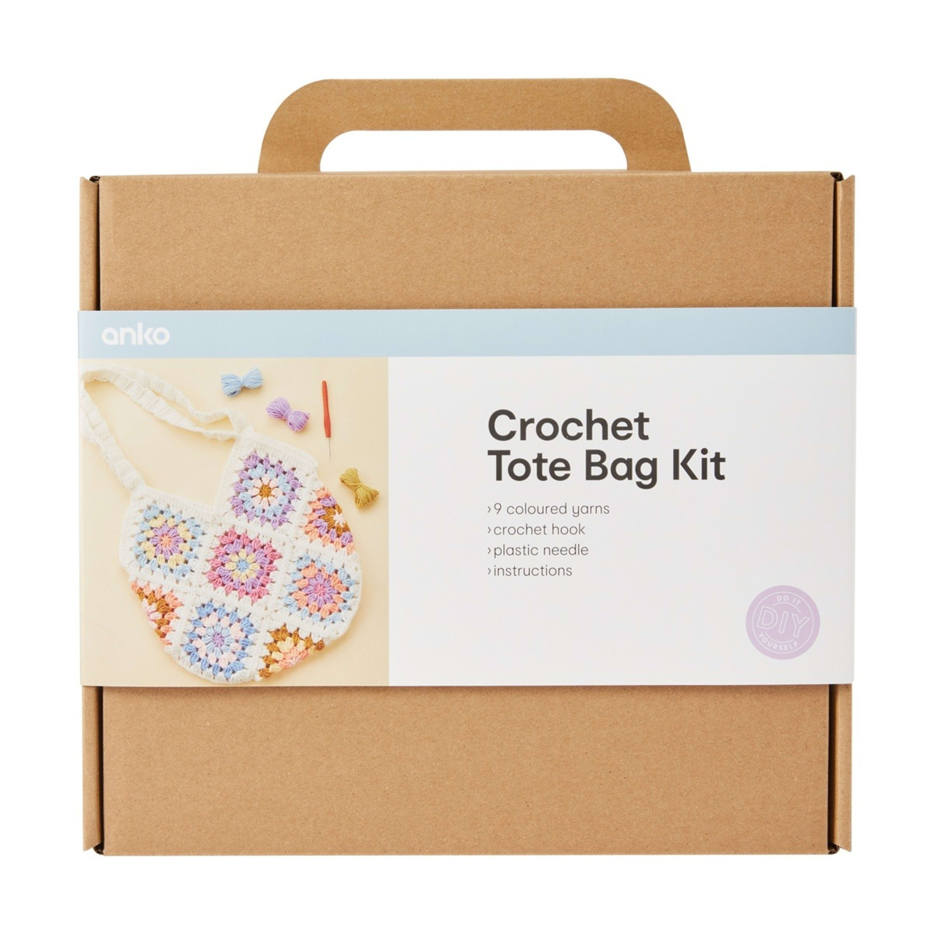 1 DIY Crochet Tote Bag Kit, 1 of 3