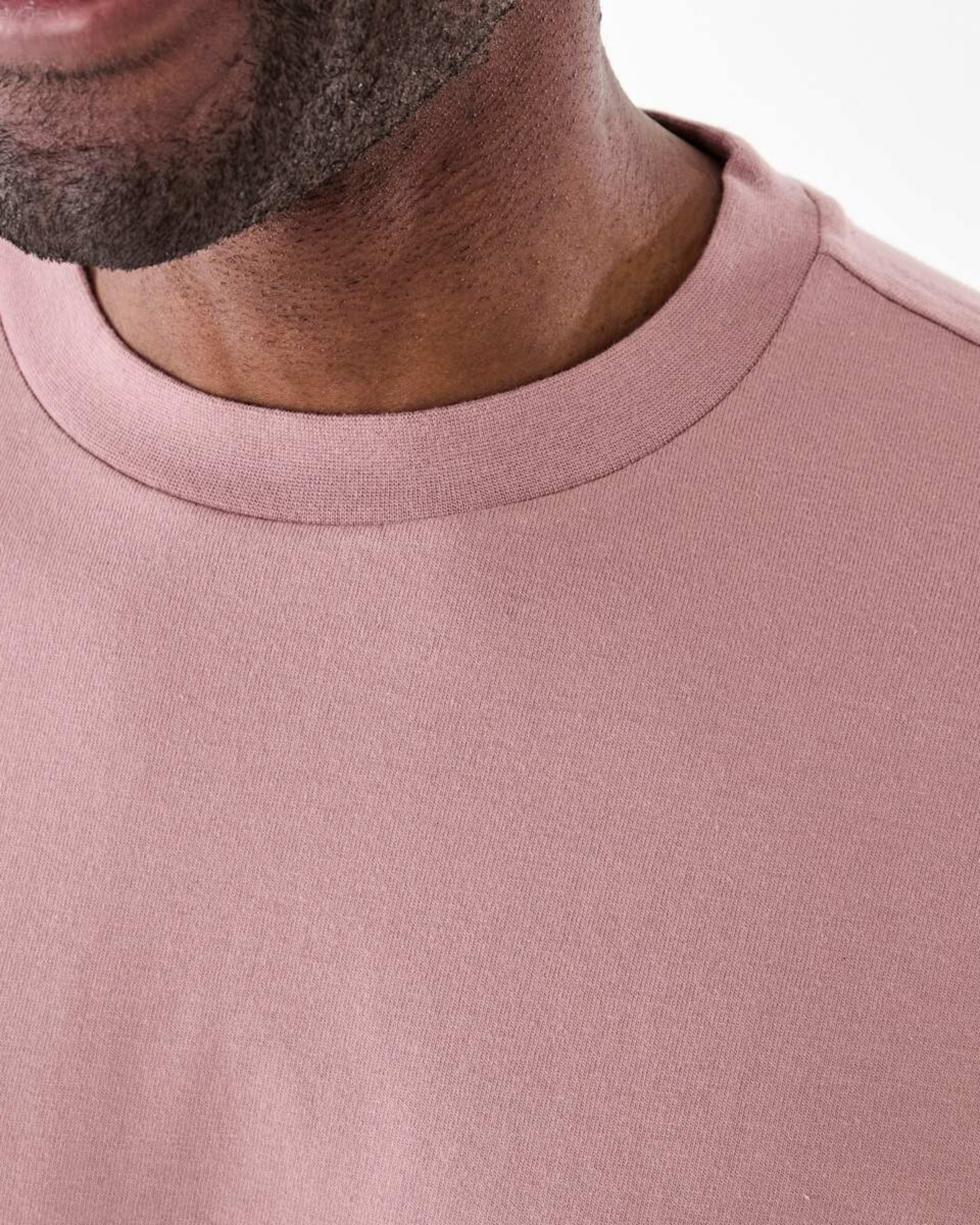 5 Oversized Heavyweight T-shirt SOFT FAWN, 5 of 6