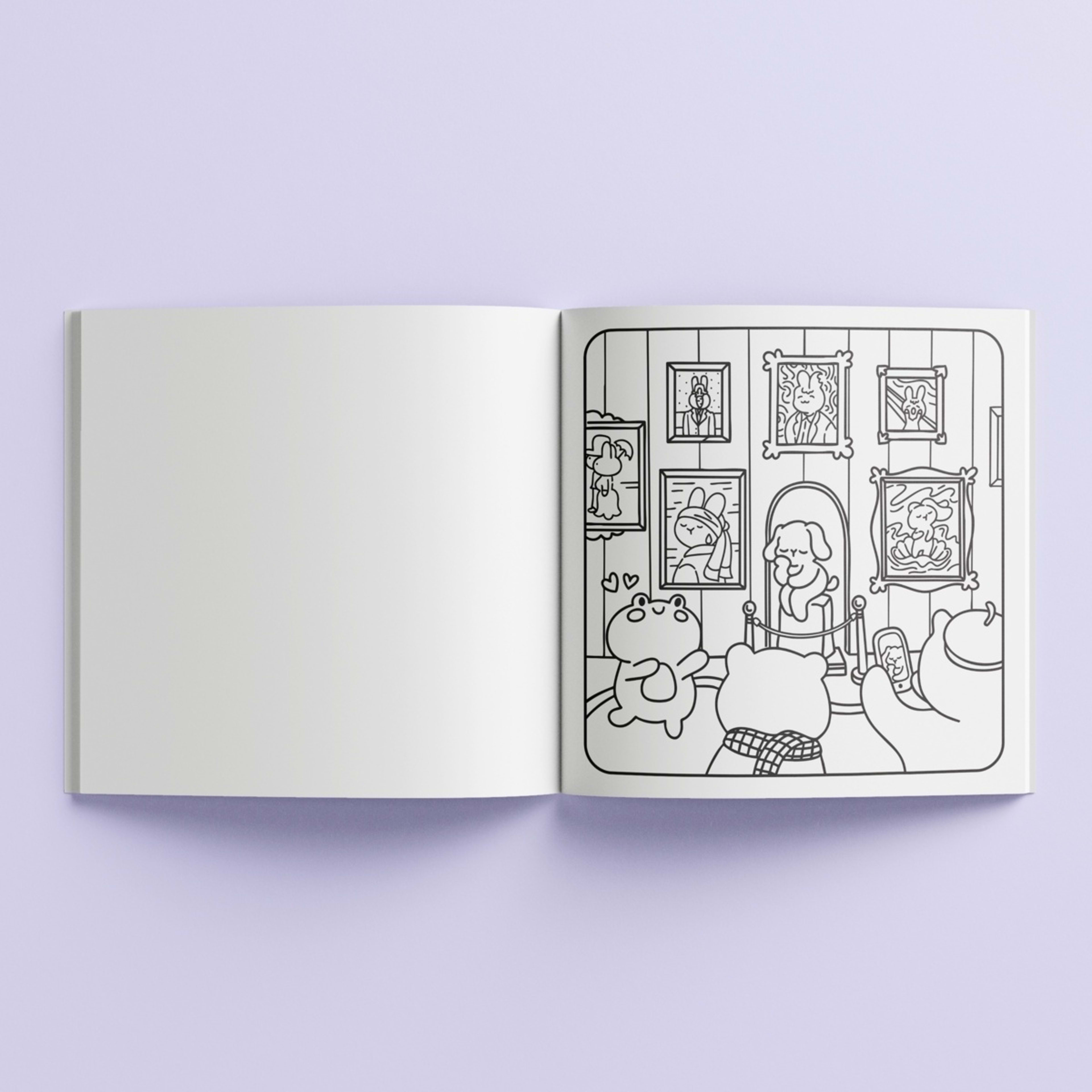 2 Art Maker Cosy Colouring: Around the Town - Book, 2 of 4