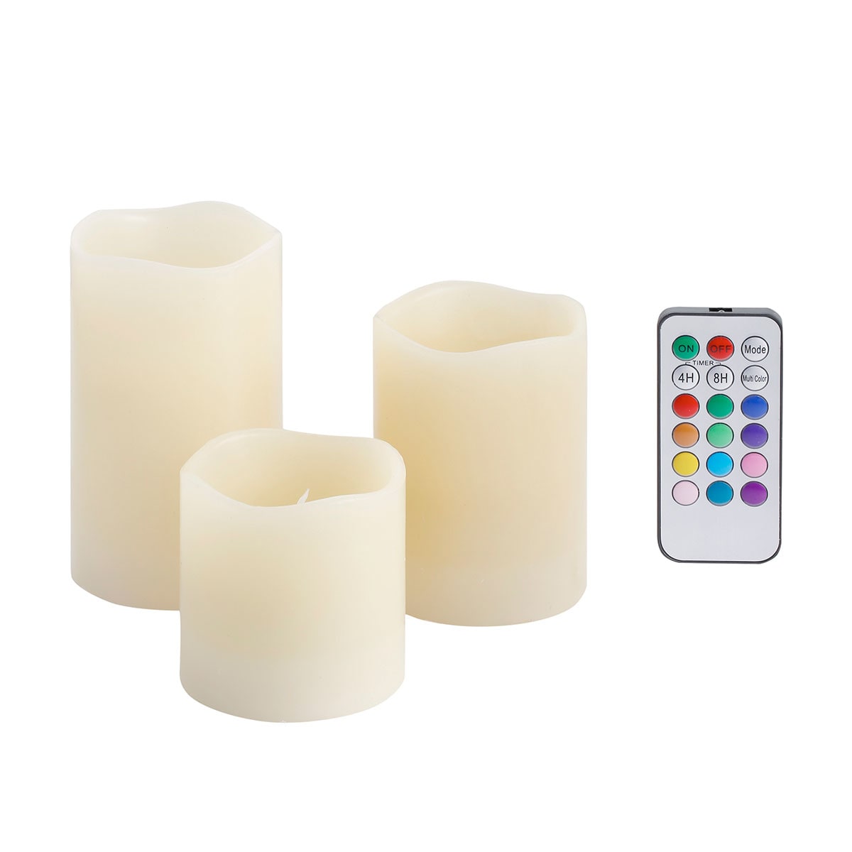 3 Pack LED Candles Kmart