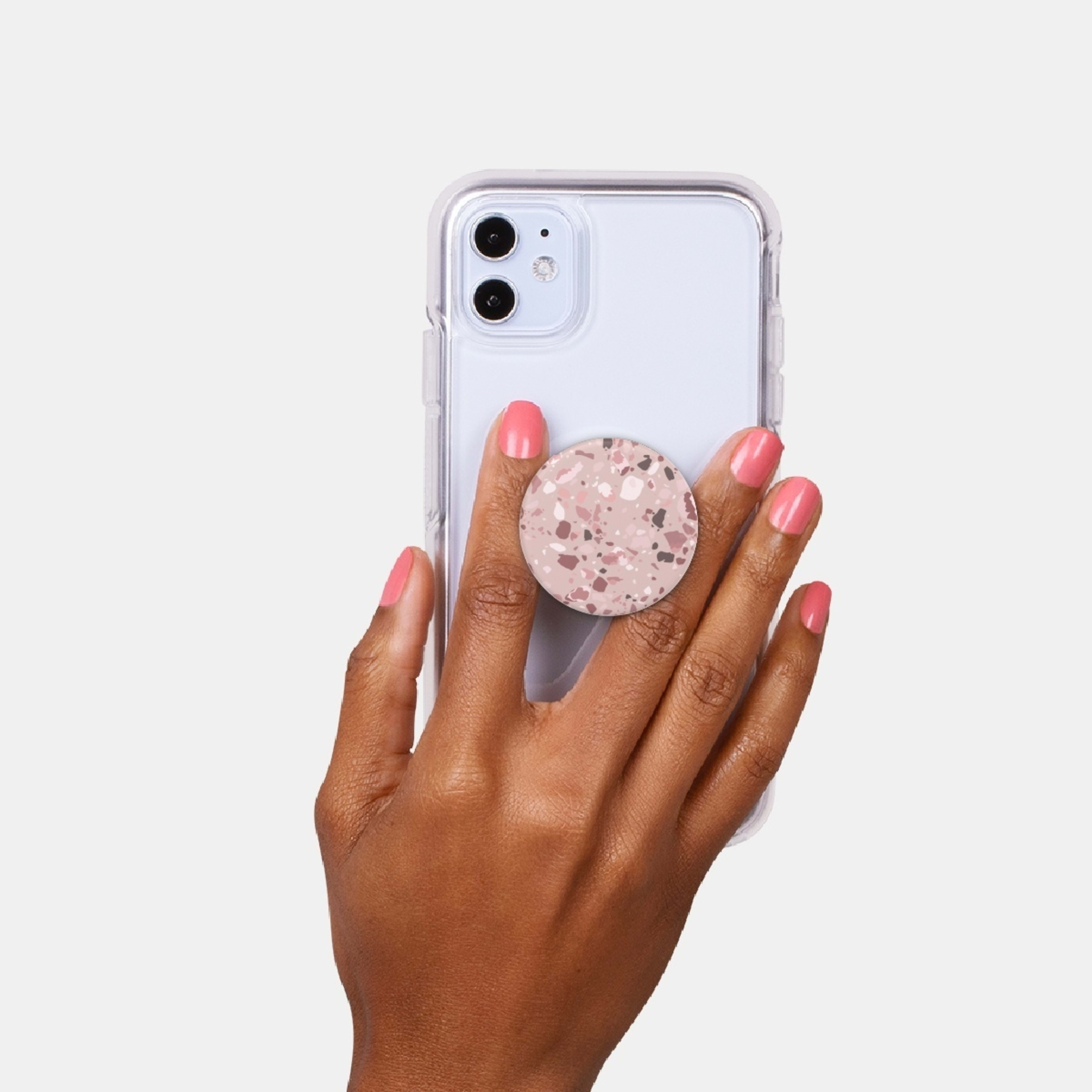 3 PopSockets PopGrip Swappable Phone Holder and Stand - Terrazzo Clay, 3 of 8
