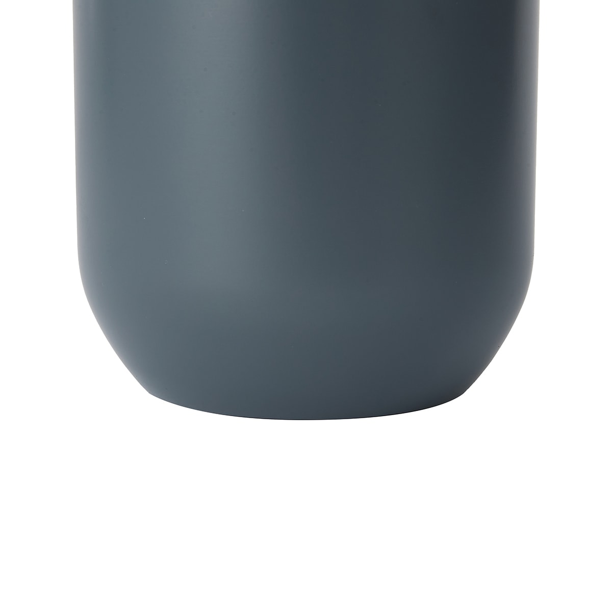 420ml Grey Double Wall Cup with Straw Kmart
