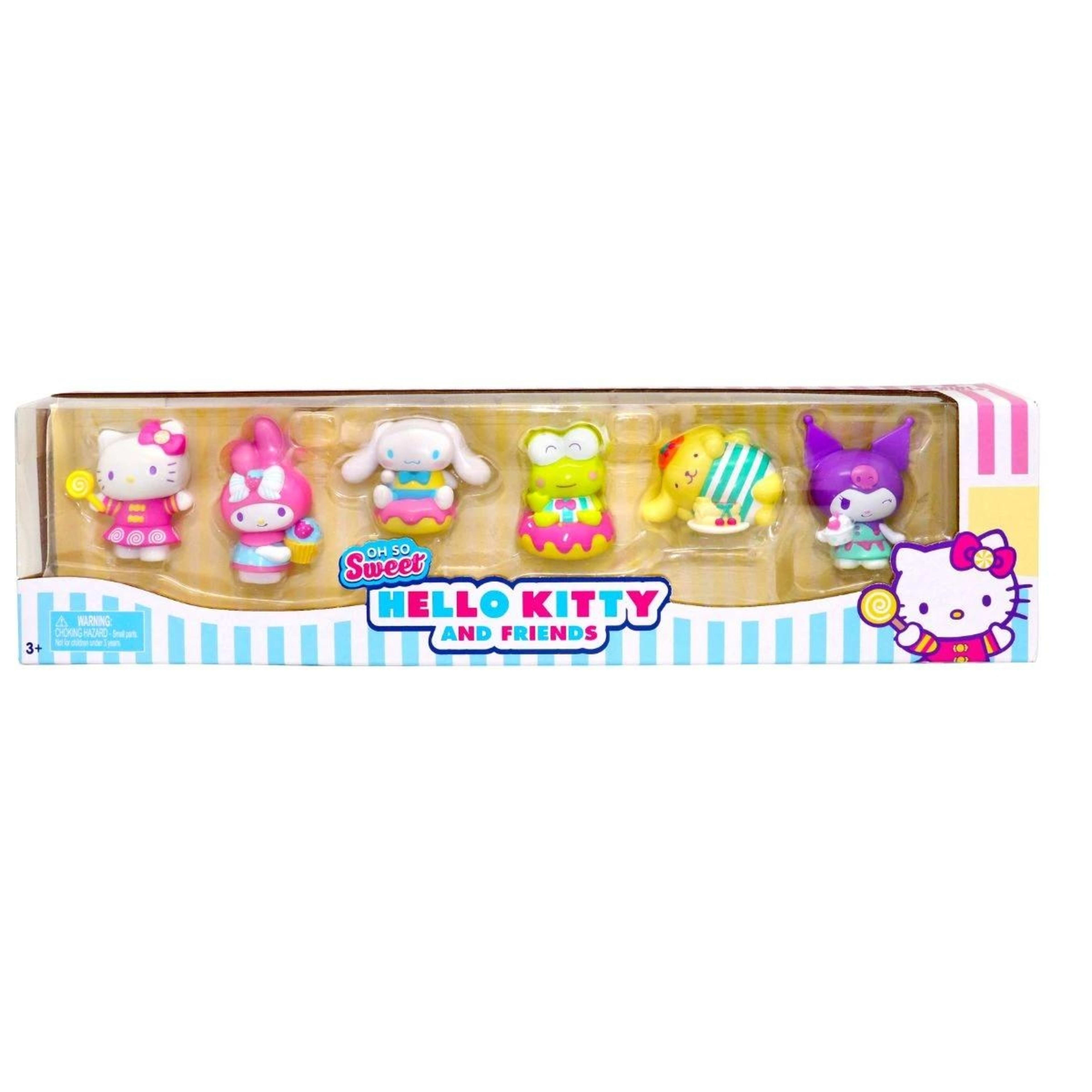 1 6 Pack Hello Kitty and Friends Oh So Sweet Mini Collectibles, 1 of 8