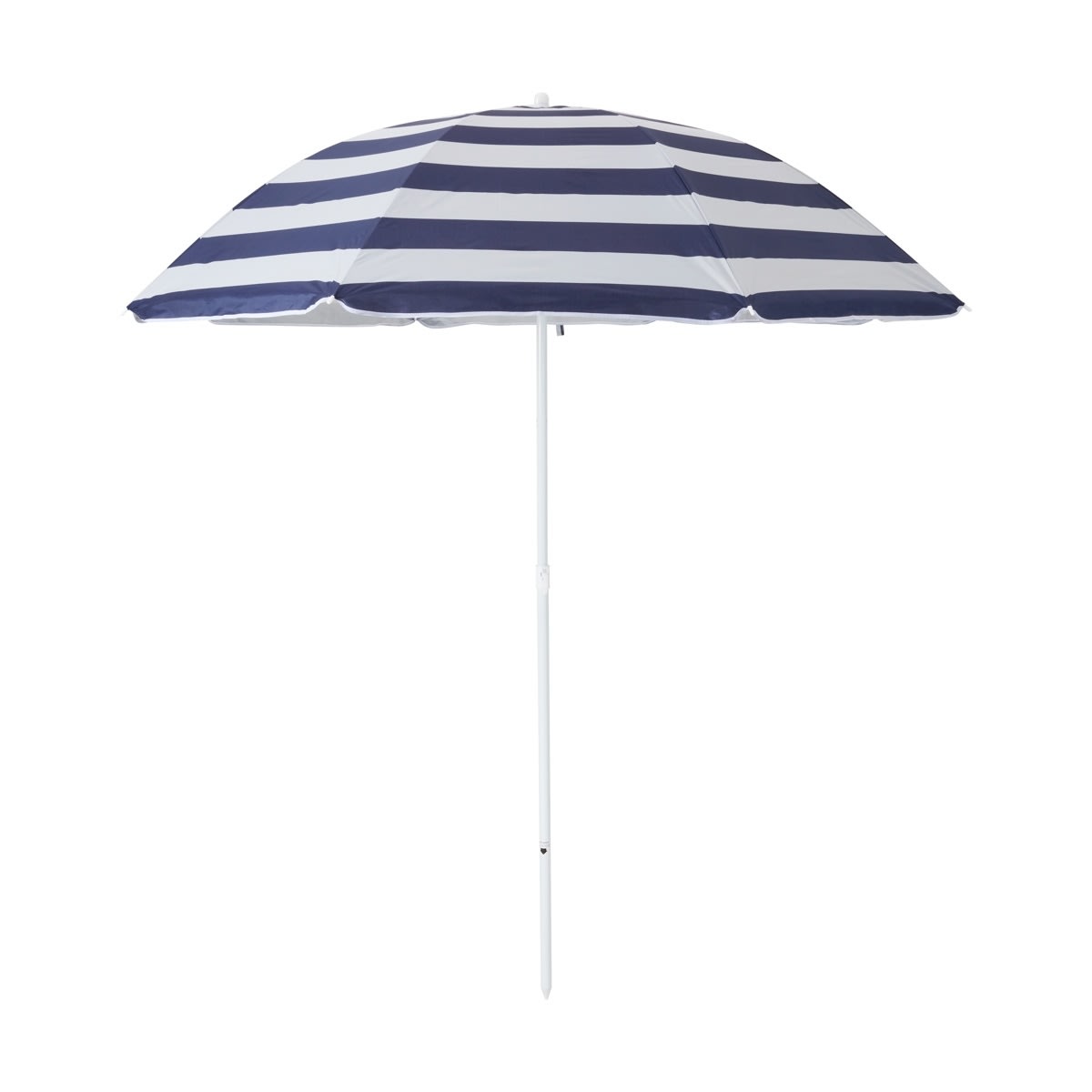 2m Stripe Beach Umbrella Kmart